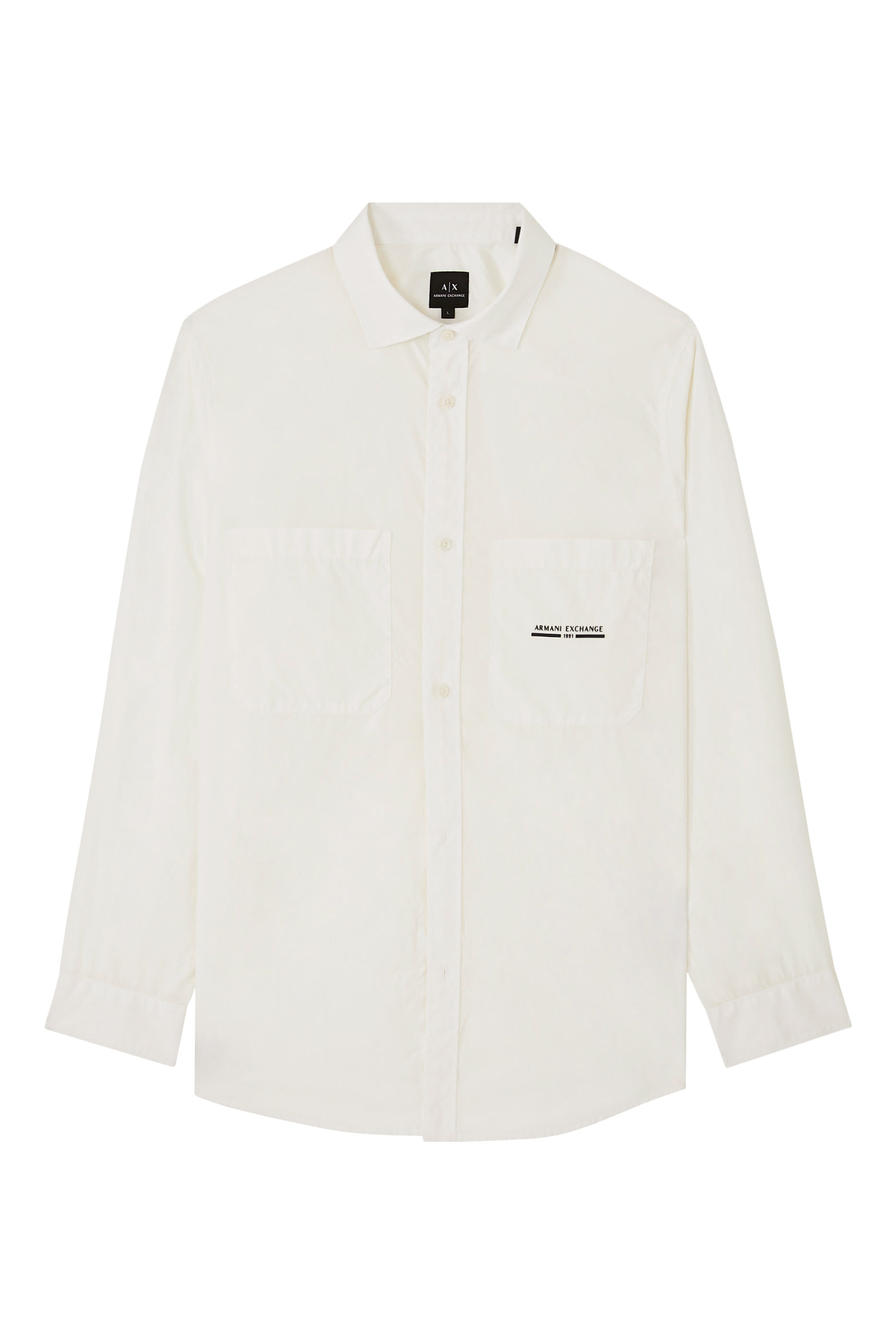 قميص مارينا بأكمام طويلة وأزرار