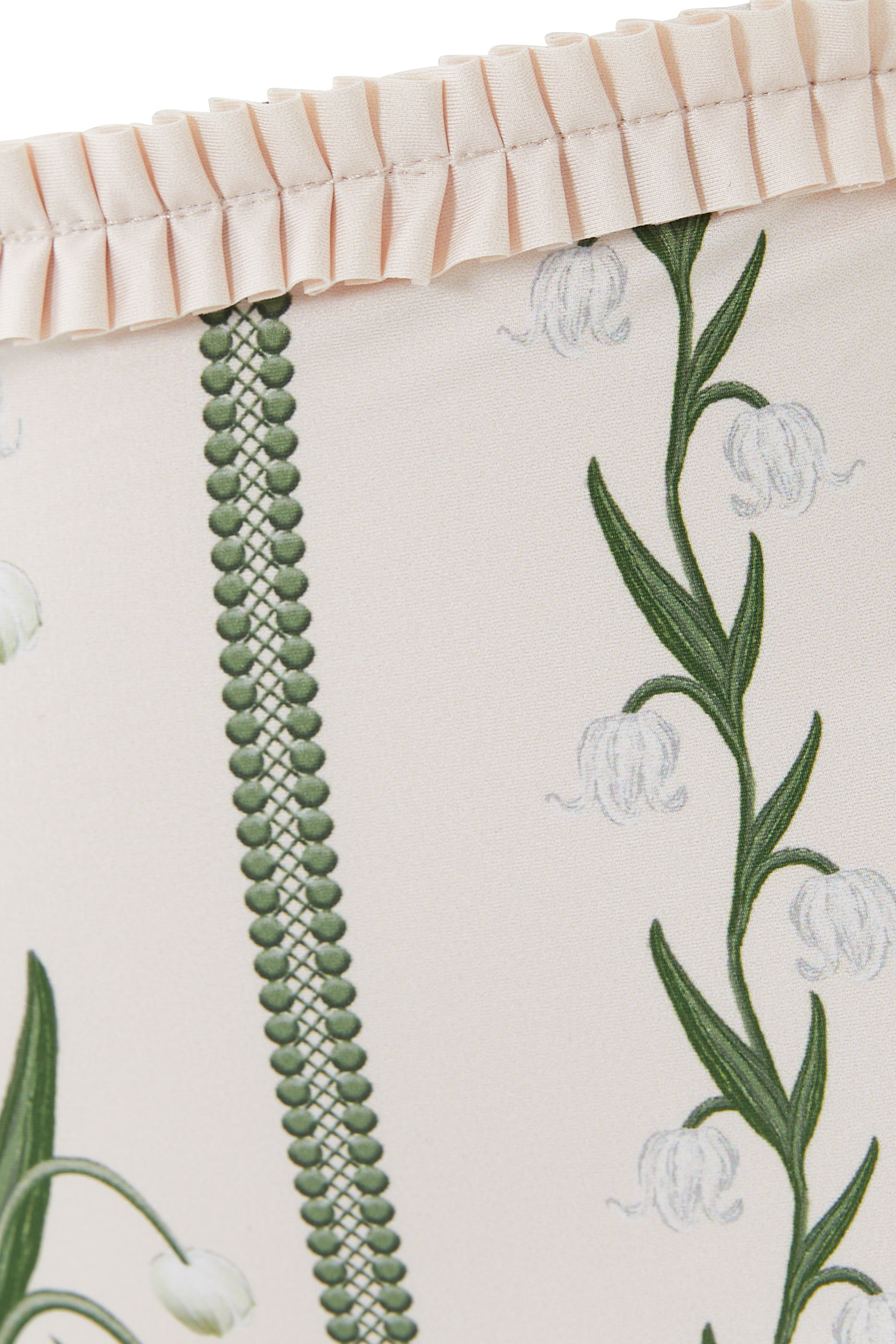 قطعة بيكيني سفلية نوبال بيرلا بتطريزات