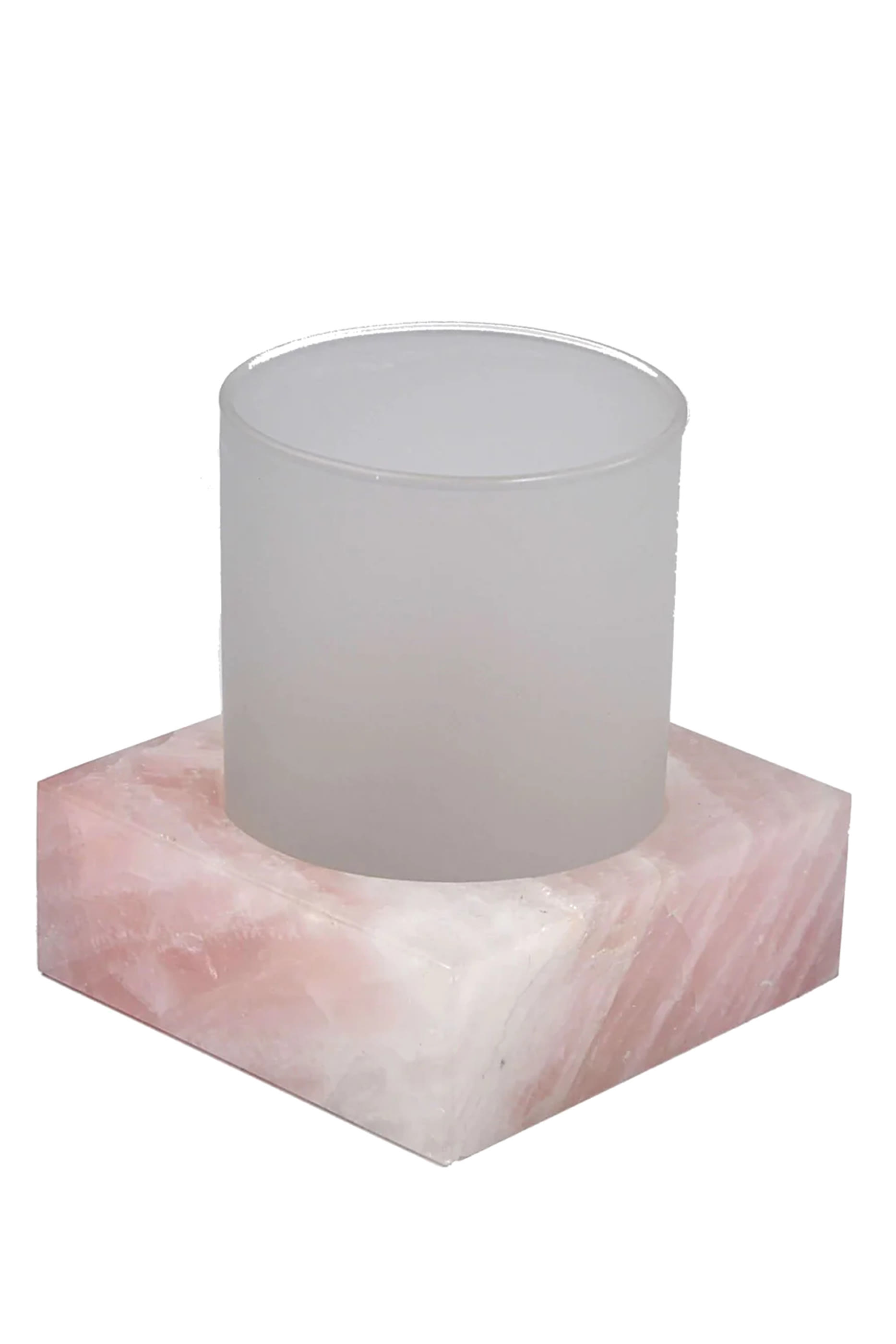 كوب تاج كوارتز وردي