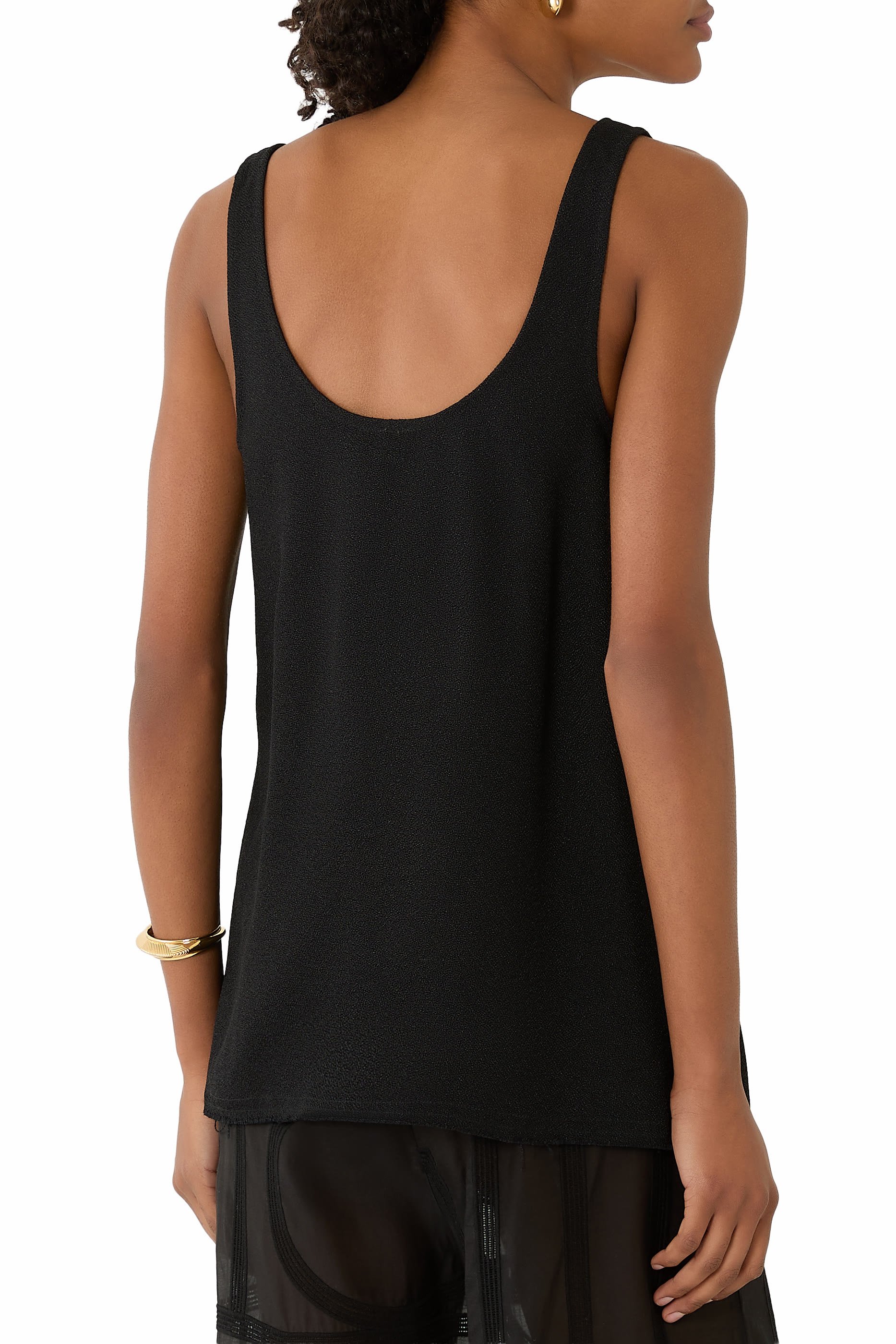 بلوزة سابل بلا أكمام