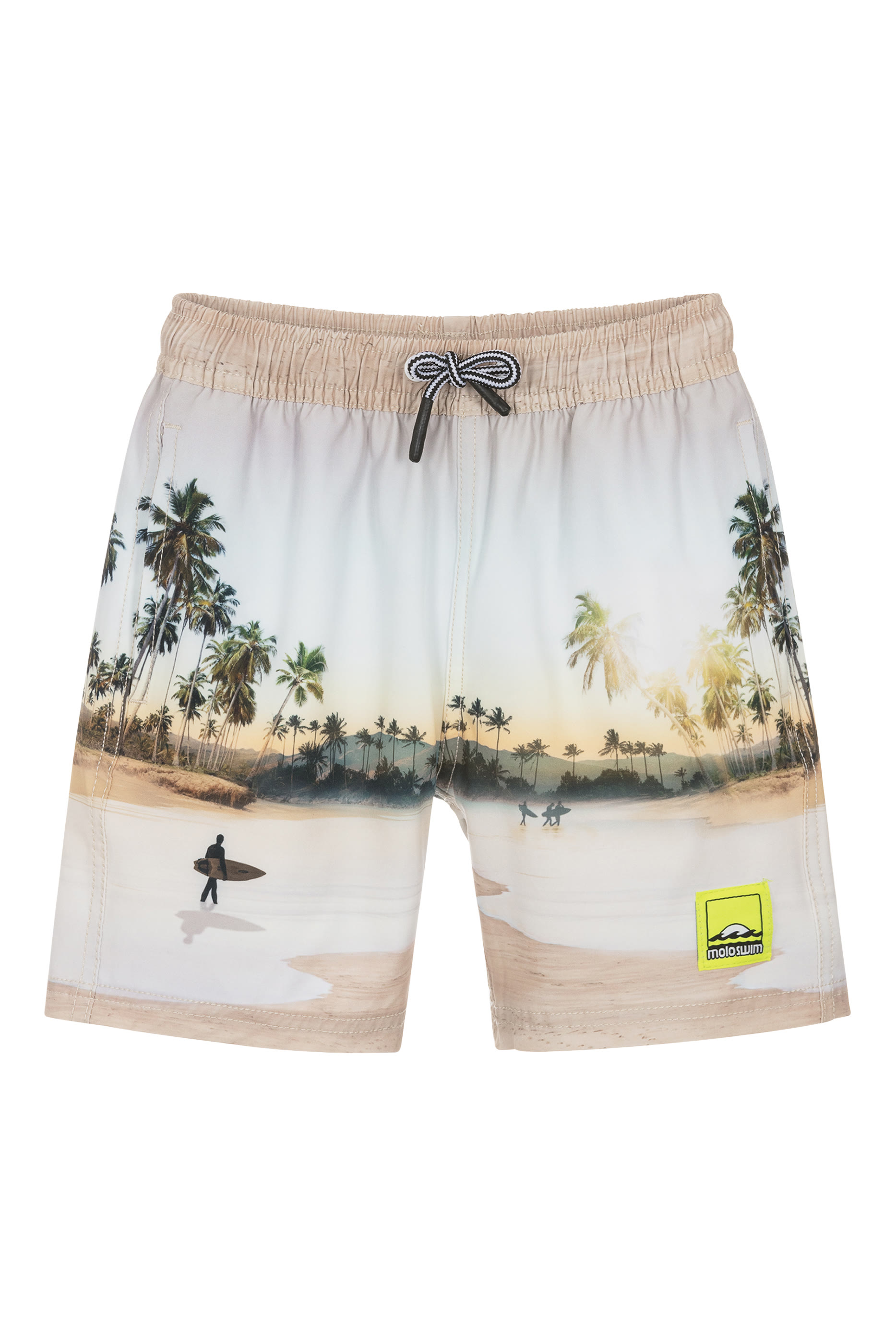 شورت مزين بنقشة ألواح ركوب الأمواج في جزيرة نيلسون للأطفال