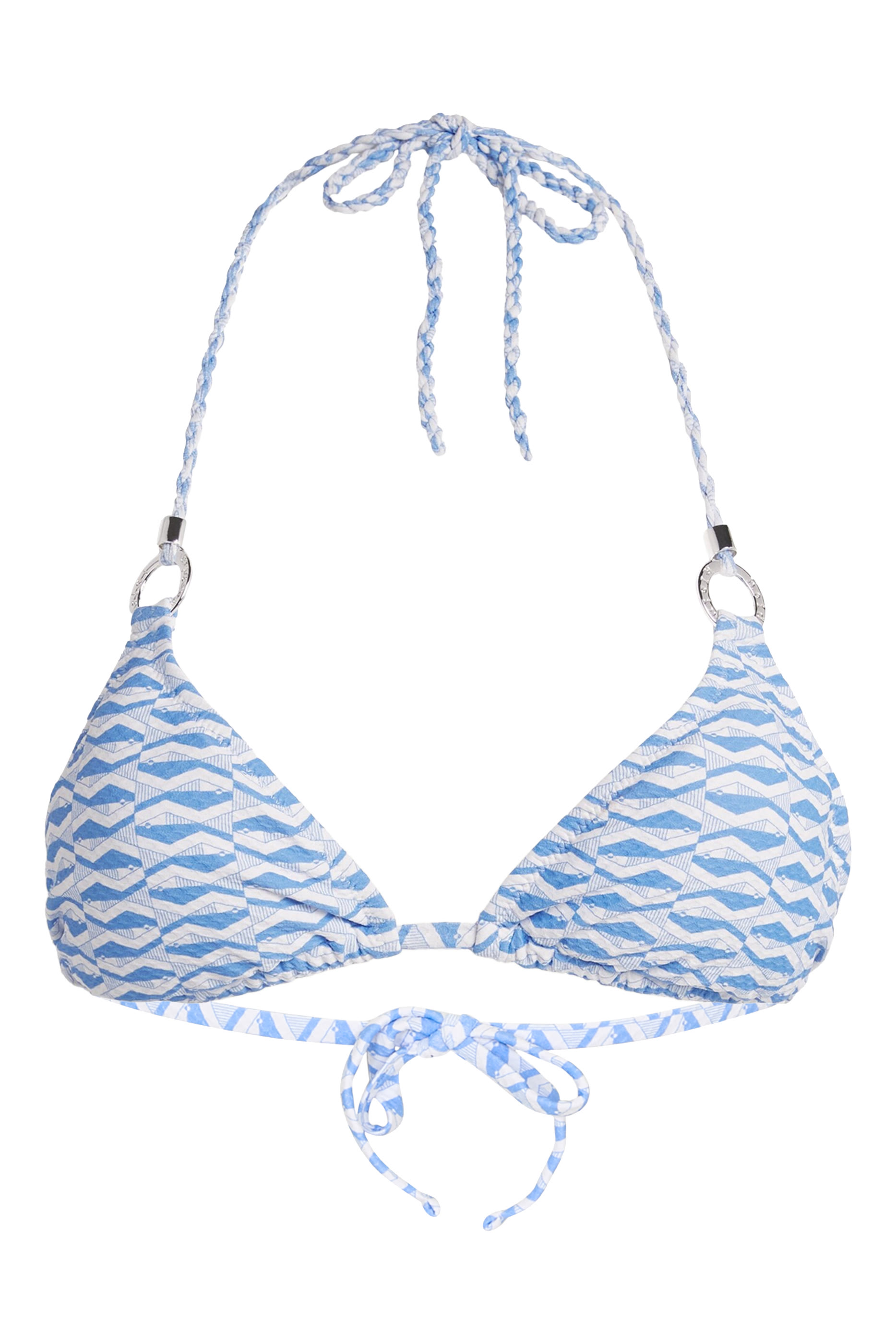 قطعة بيكيني علوية تينوس بحلقات وقوالب مثلثة