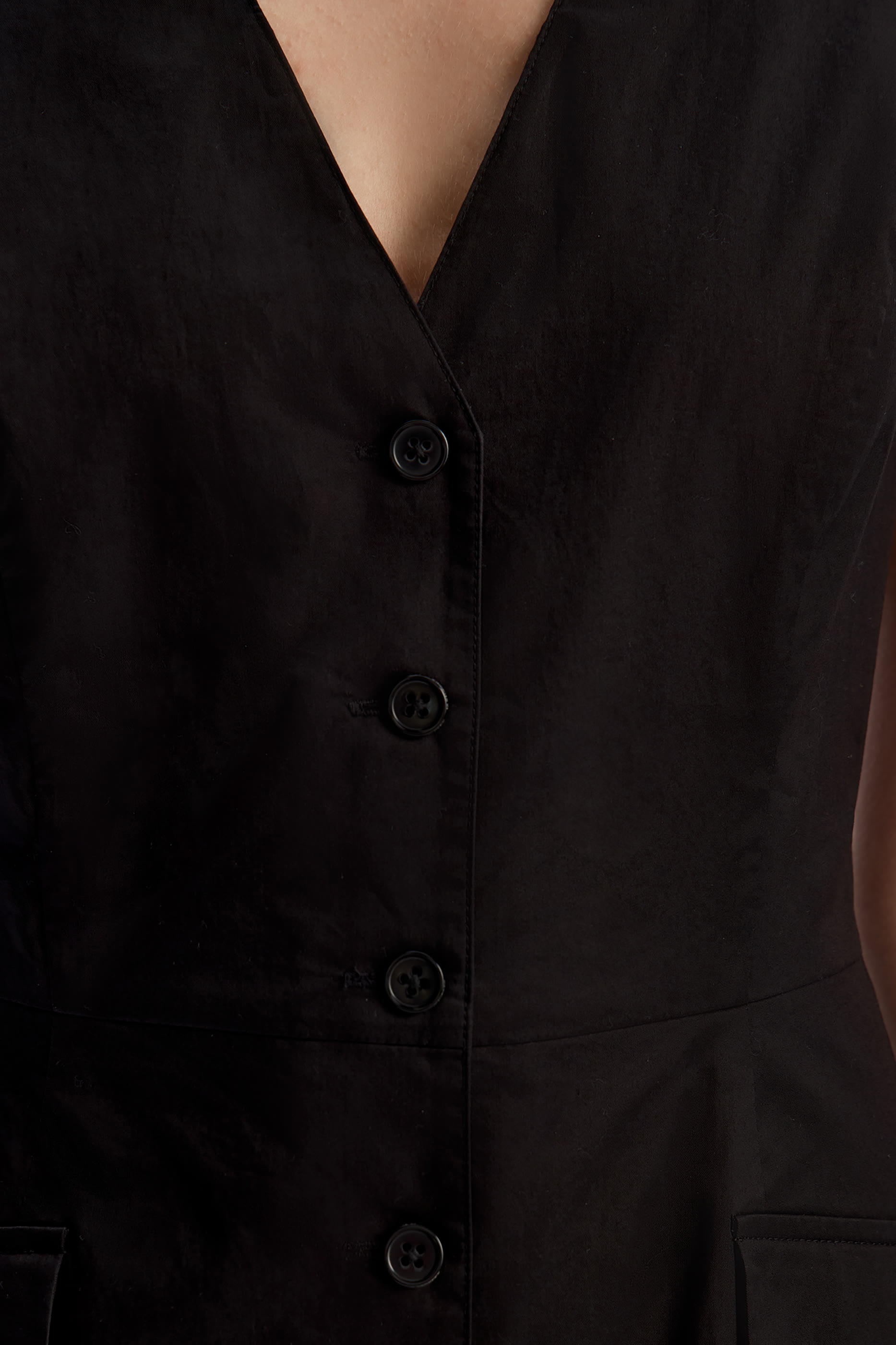 فستان طويل قطن