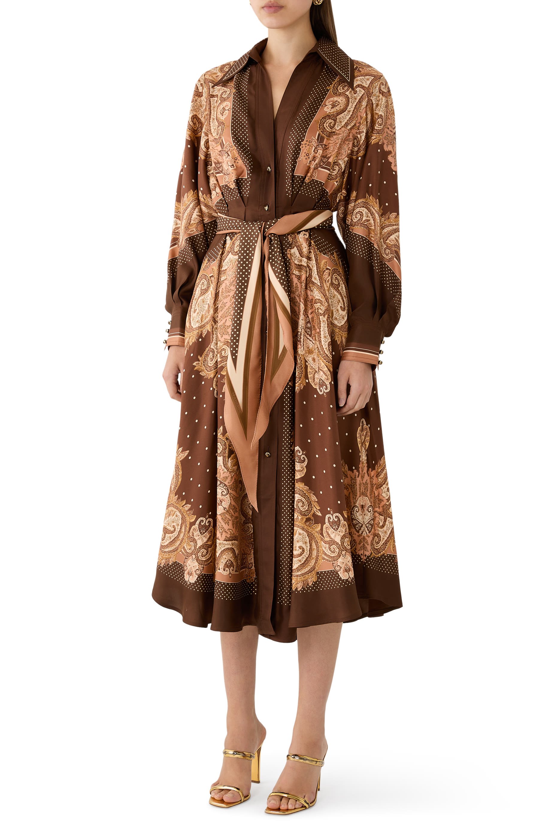 فستان لونا بنمط قميص