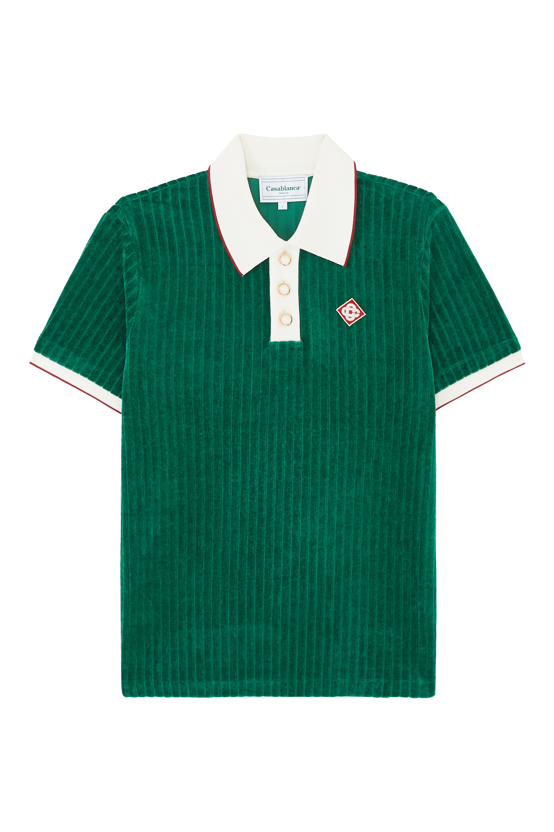 قميص بولو مخمل