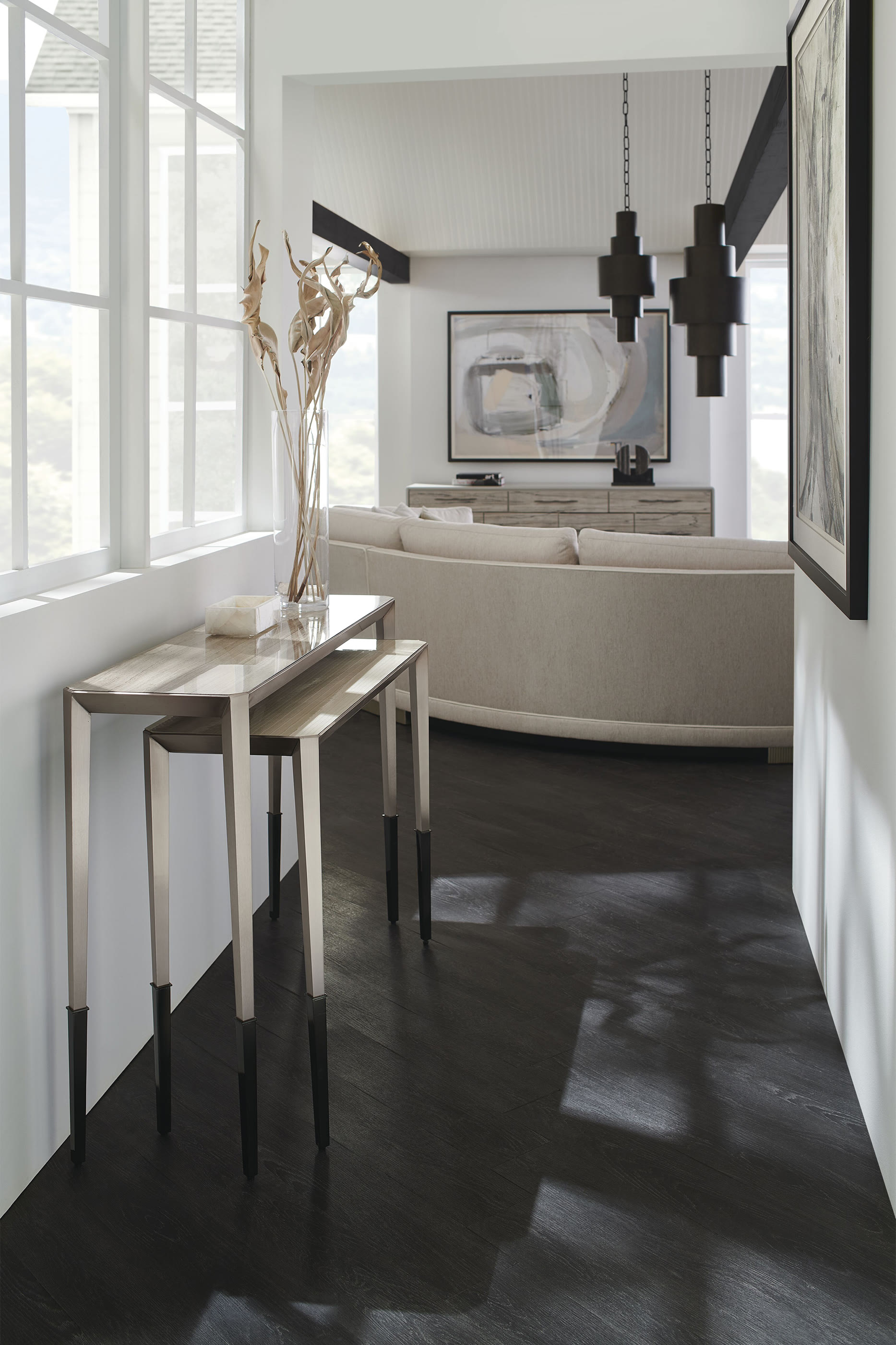 طاولة كونسول قصيرة بيرفكت توجذر