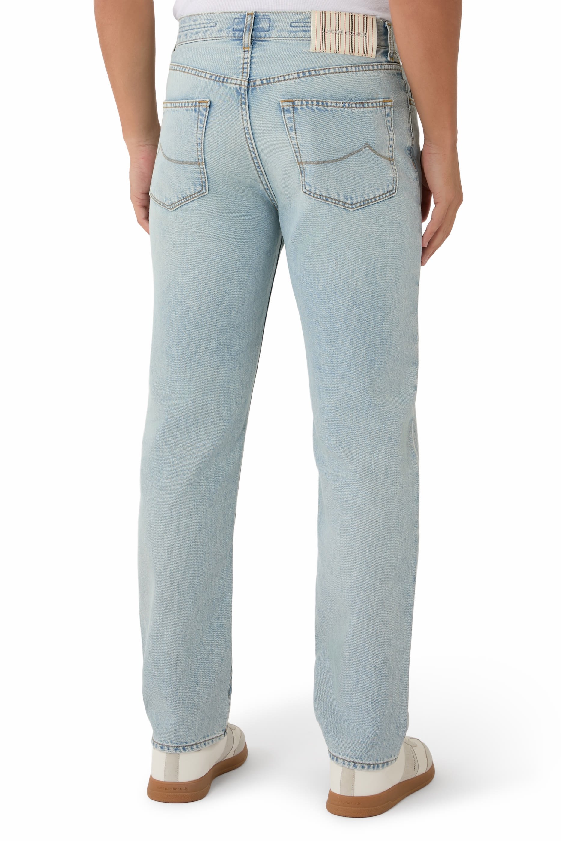 Edo Regular-Straight 5 Pocket Jeans
