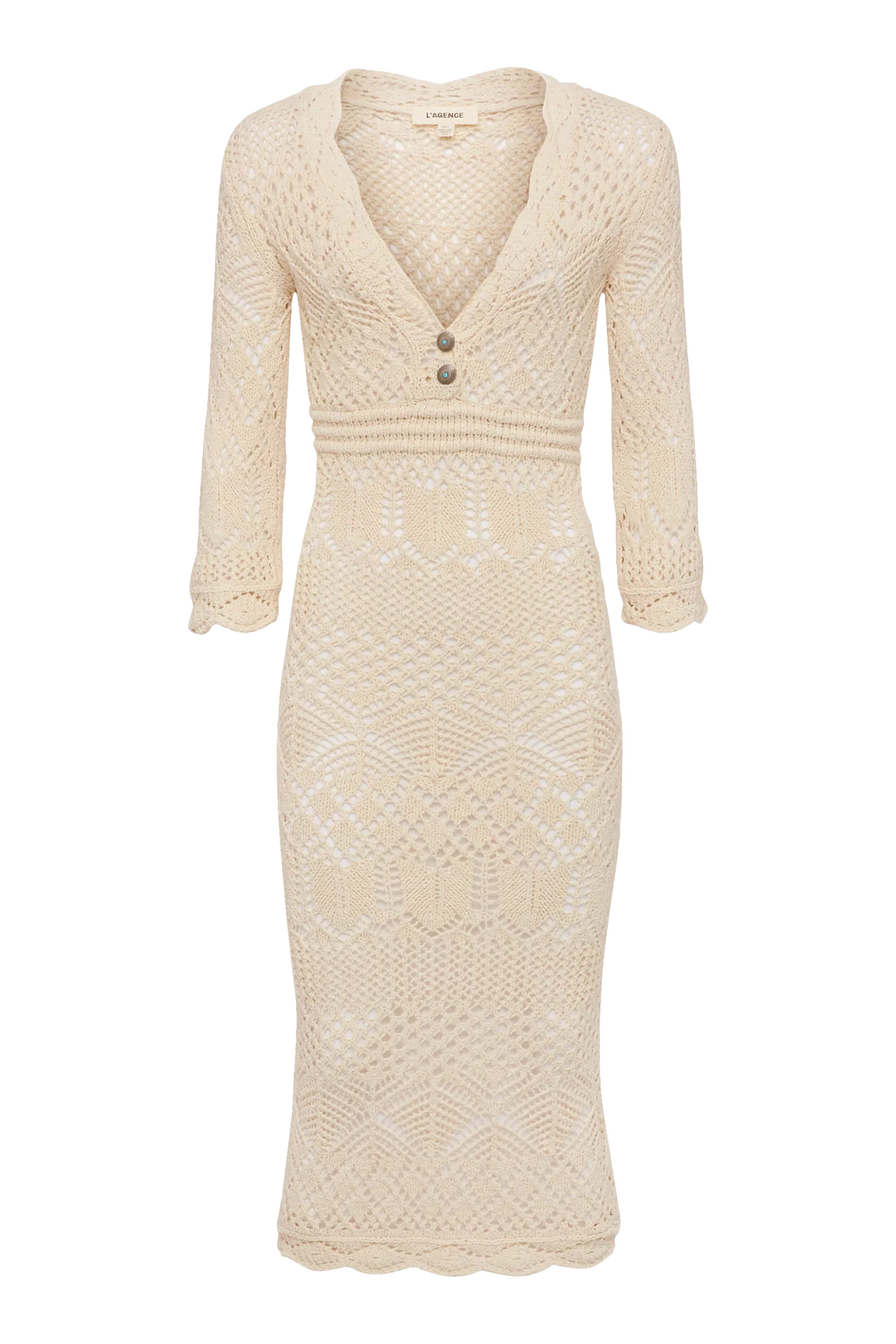 فستان دوفي بوانتيل منسوج