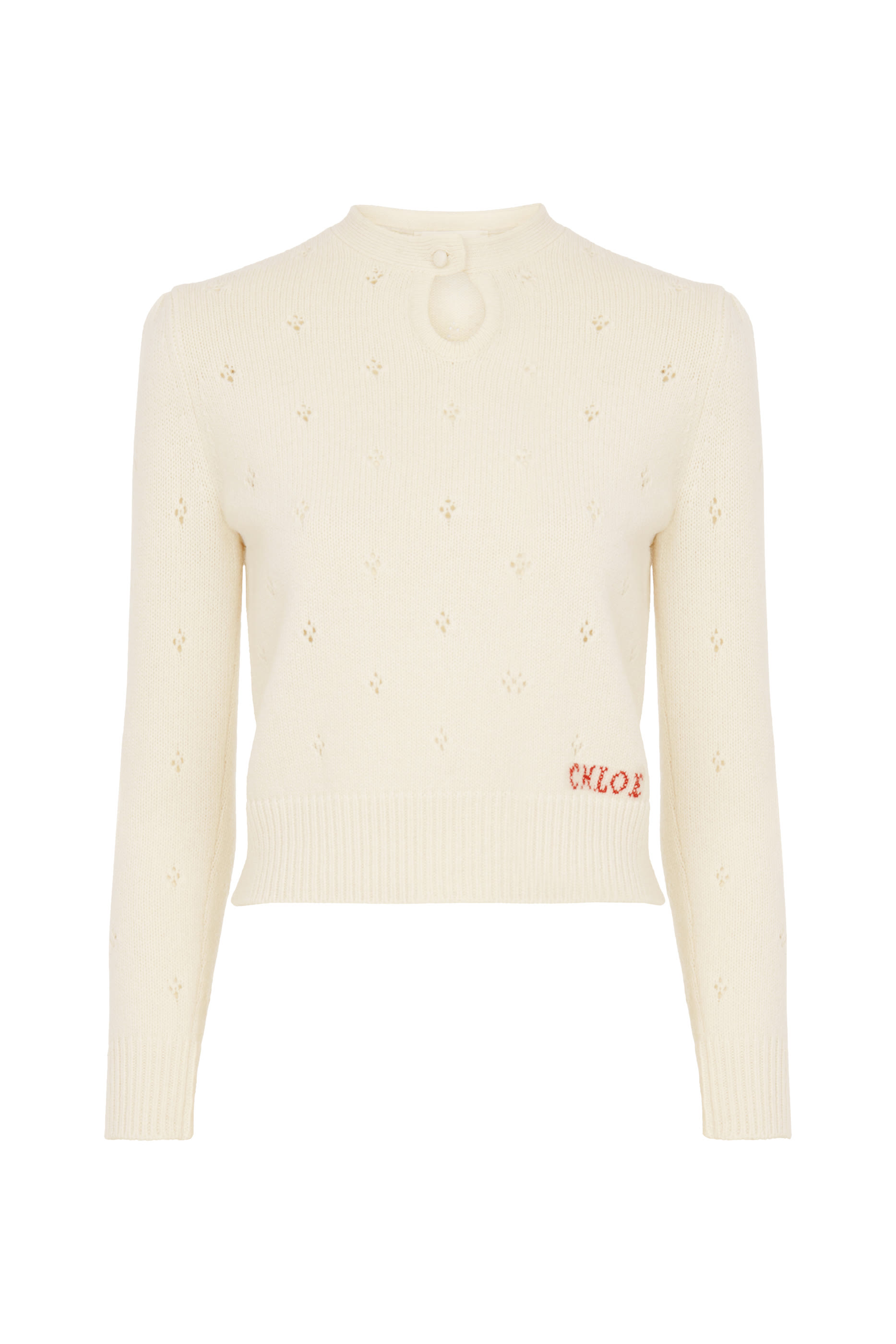 سترة بشعار الماركة نسيج صوف وكشمير