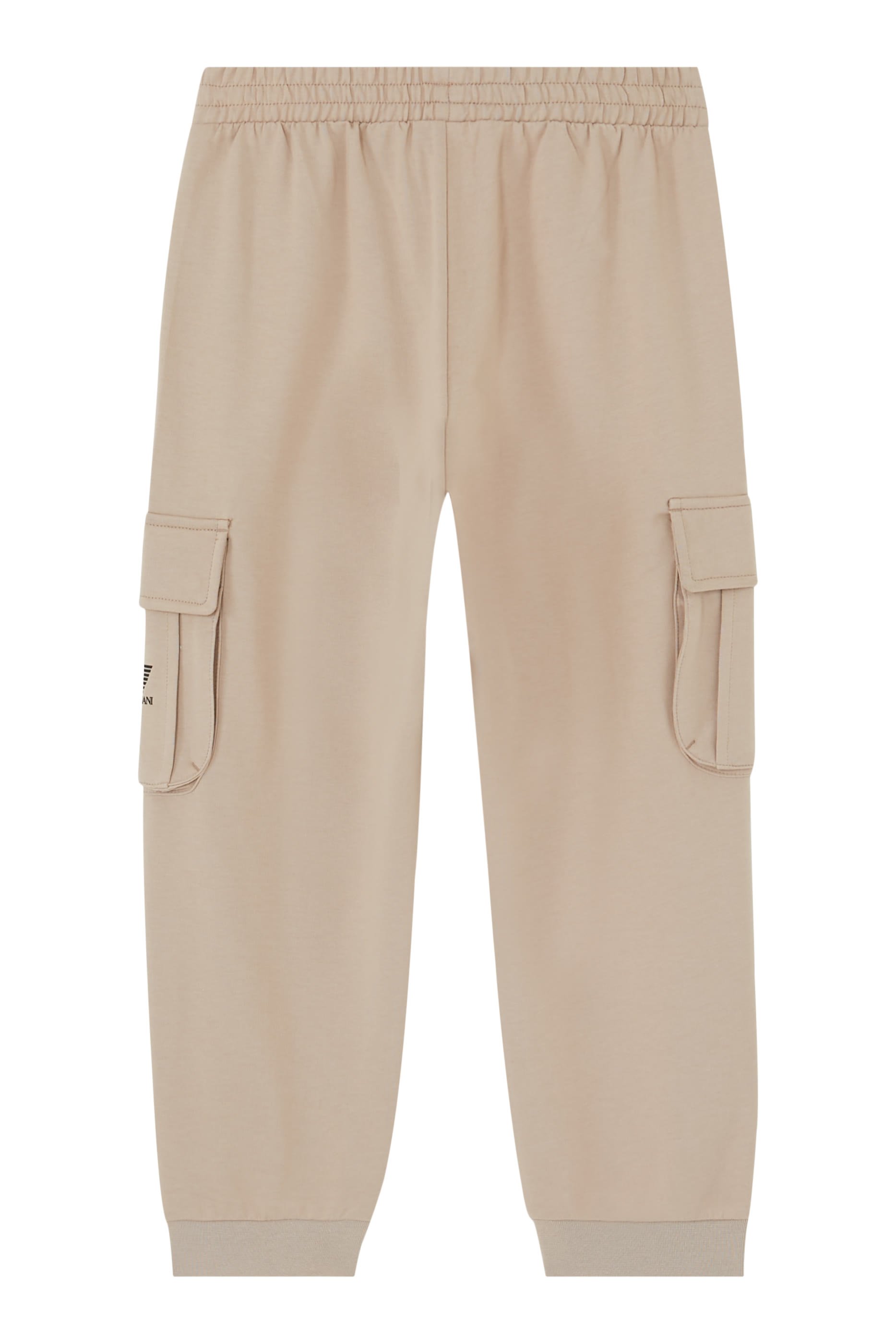 بنطال رياضي كارغو بشعار الماركة للأطفال