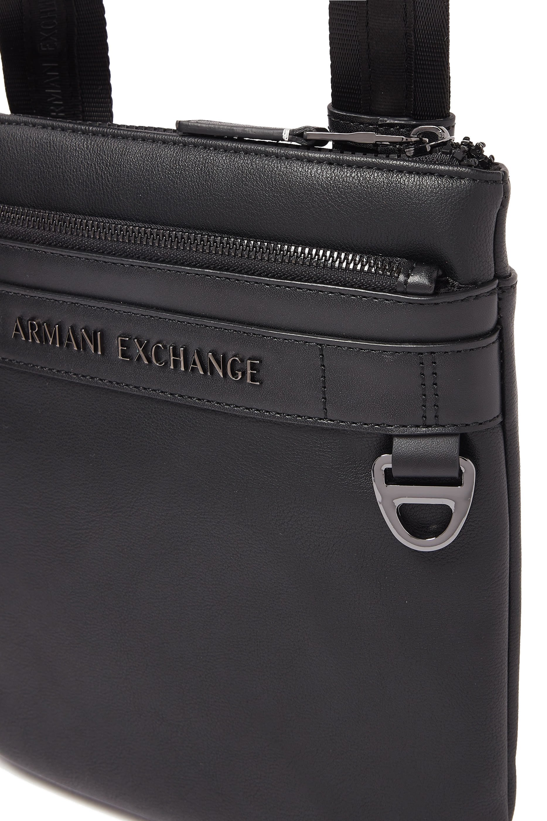 حقيبة كروس بشعار الماركة جلد صناعي