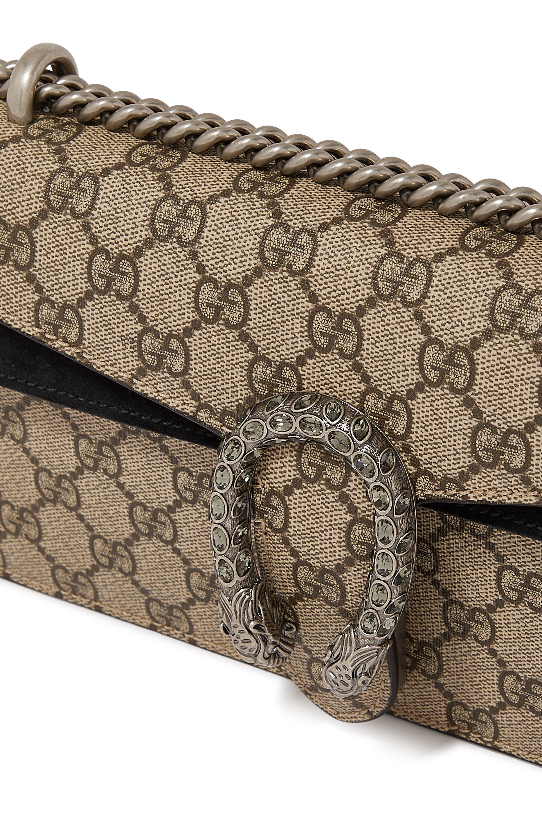 حقيبة كتف ديونيسوس صغيرة بشعار GG