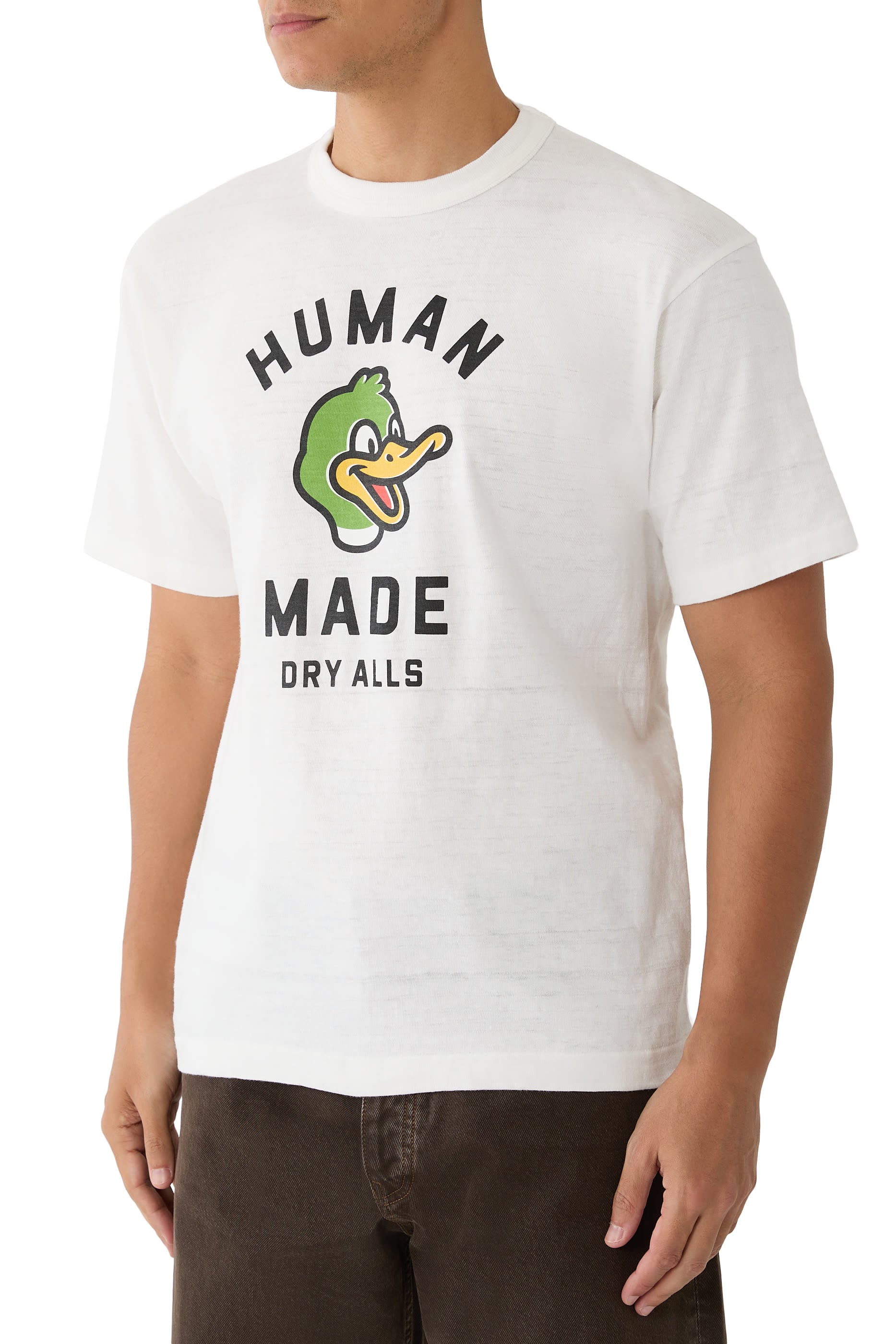 تيشيرت بطبعة شعار الماركة غرافيكية