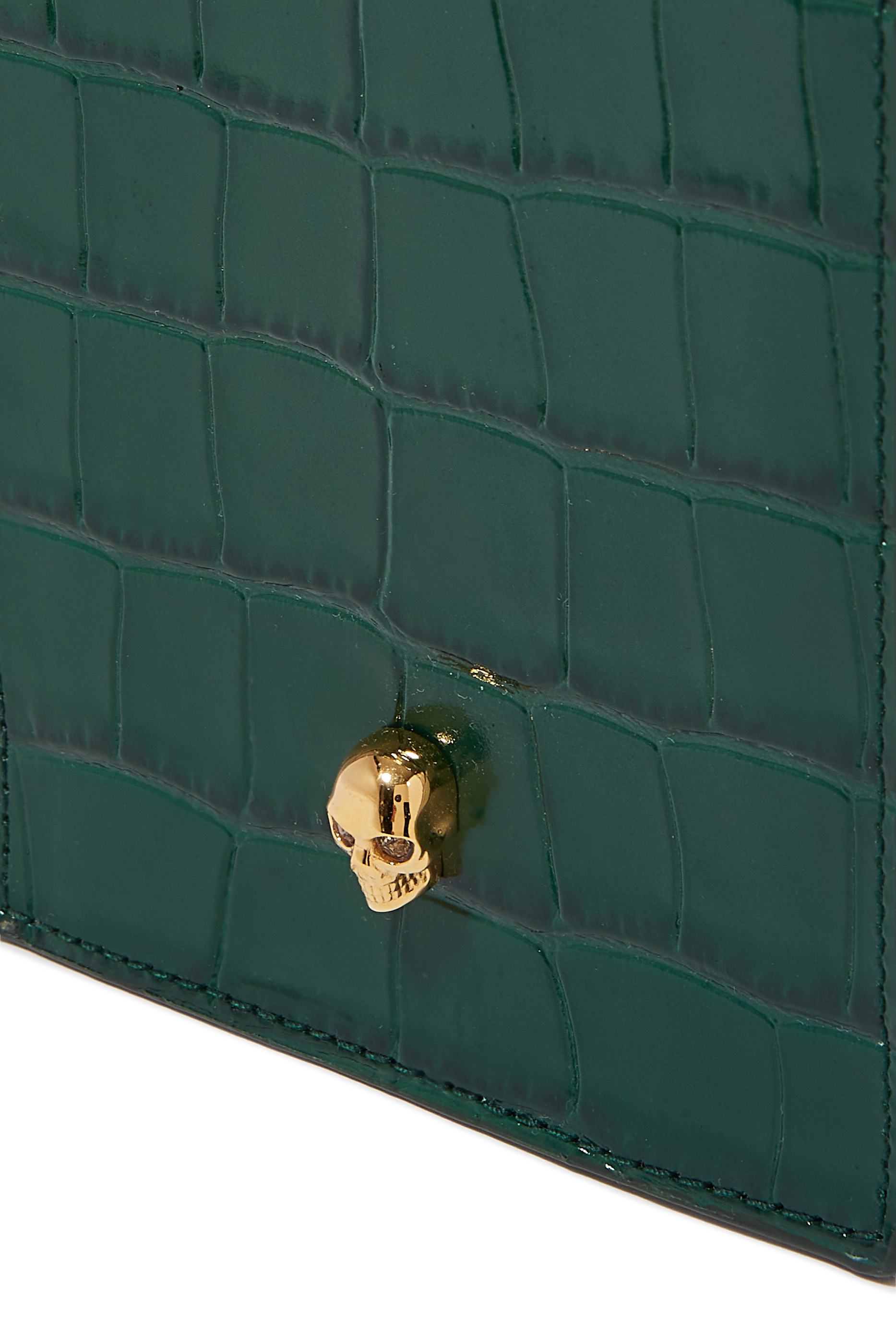 حافظة للهاتف بحمالة سلسلة وحلية جمجمة