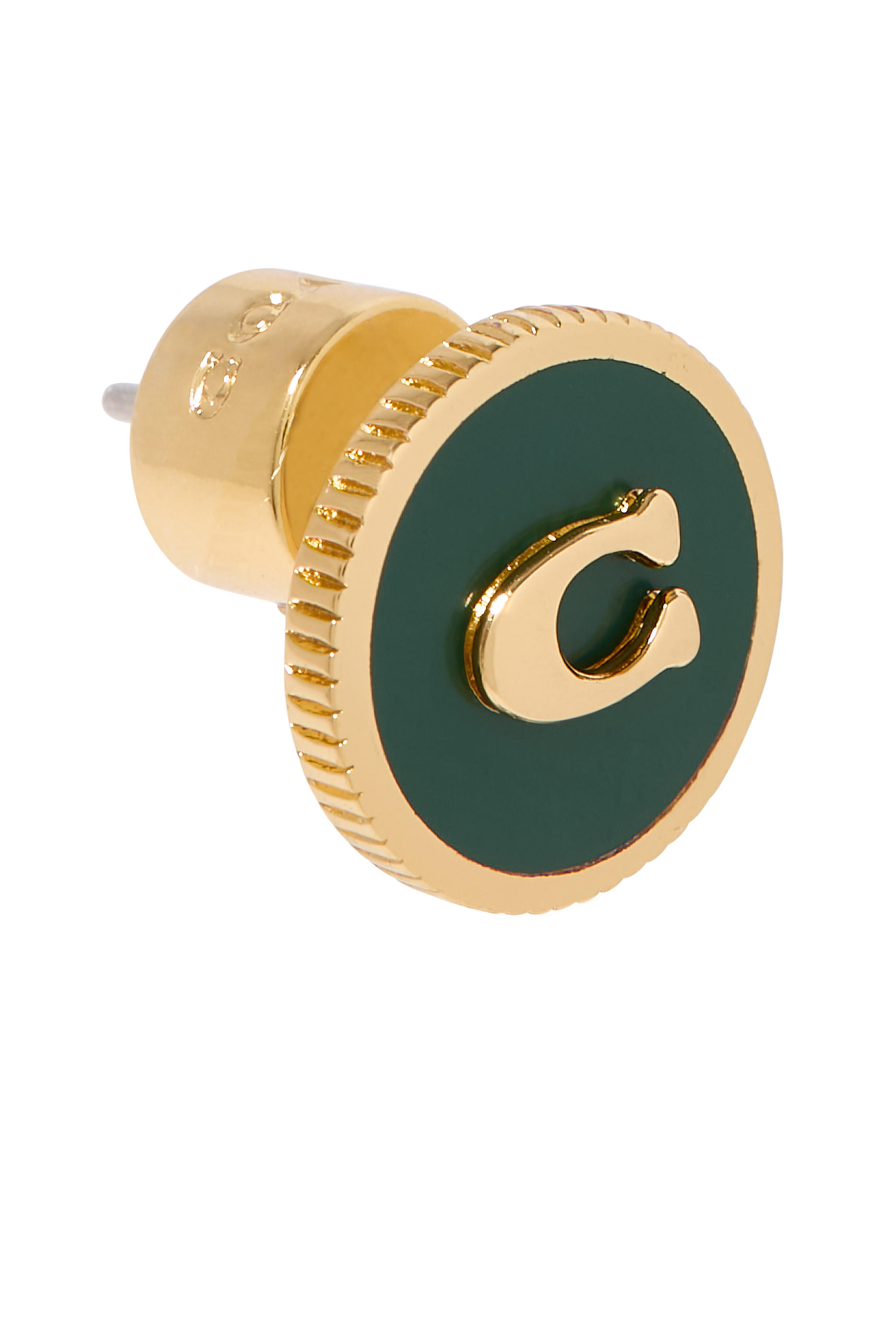 أقراط بعرق اللؤلؤ وشعار الماركة، مينا