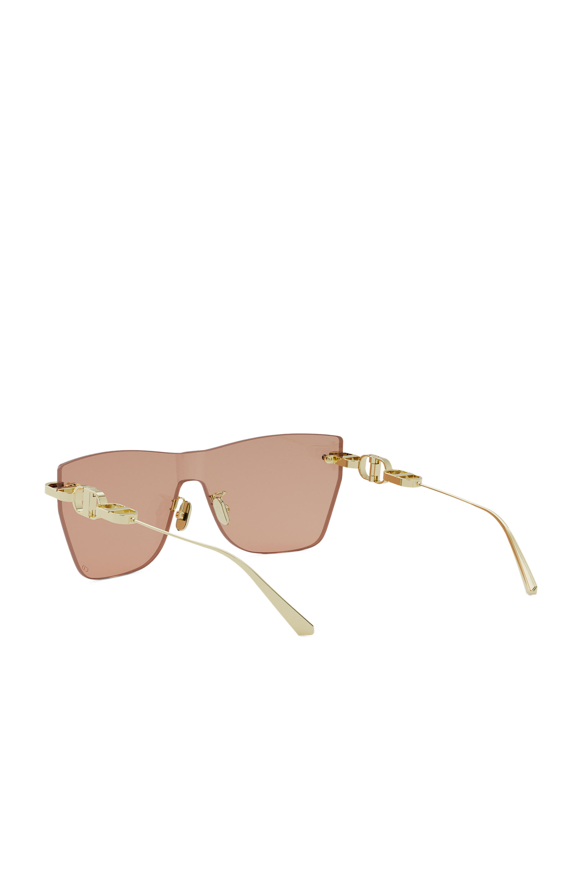 نظارة شمسية بتصميم فراشة سي دي تشاين ام 3 يو بإطار أصفر