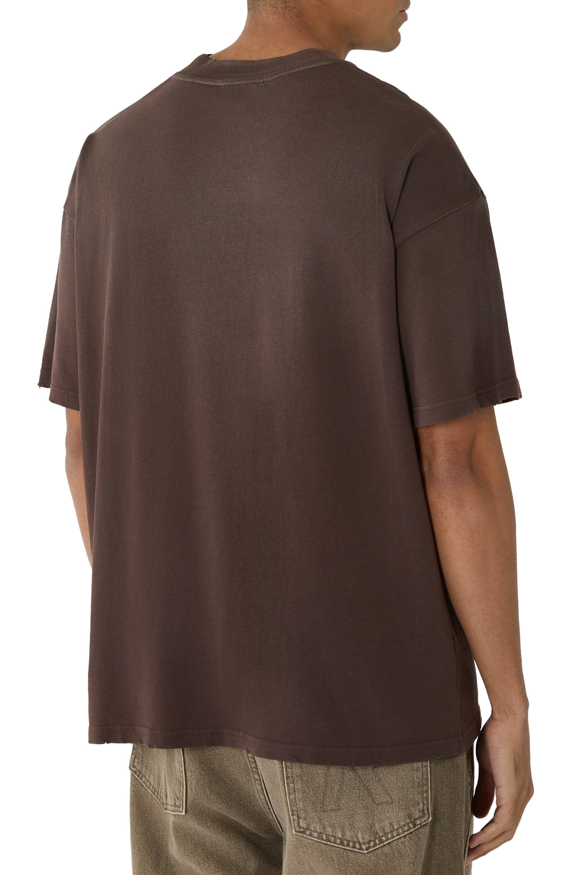 تيشيرت بنقشة شعار الماركة