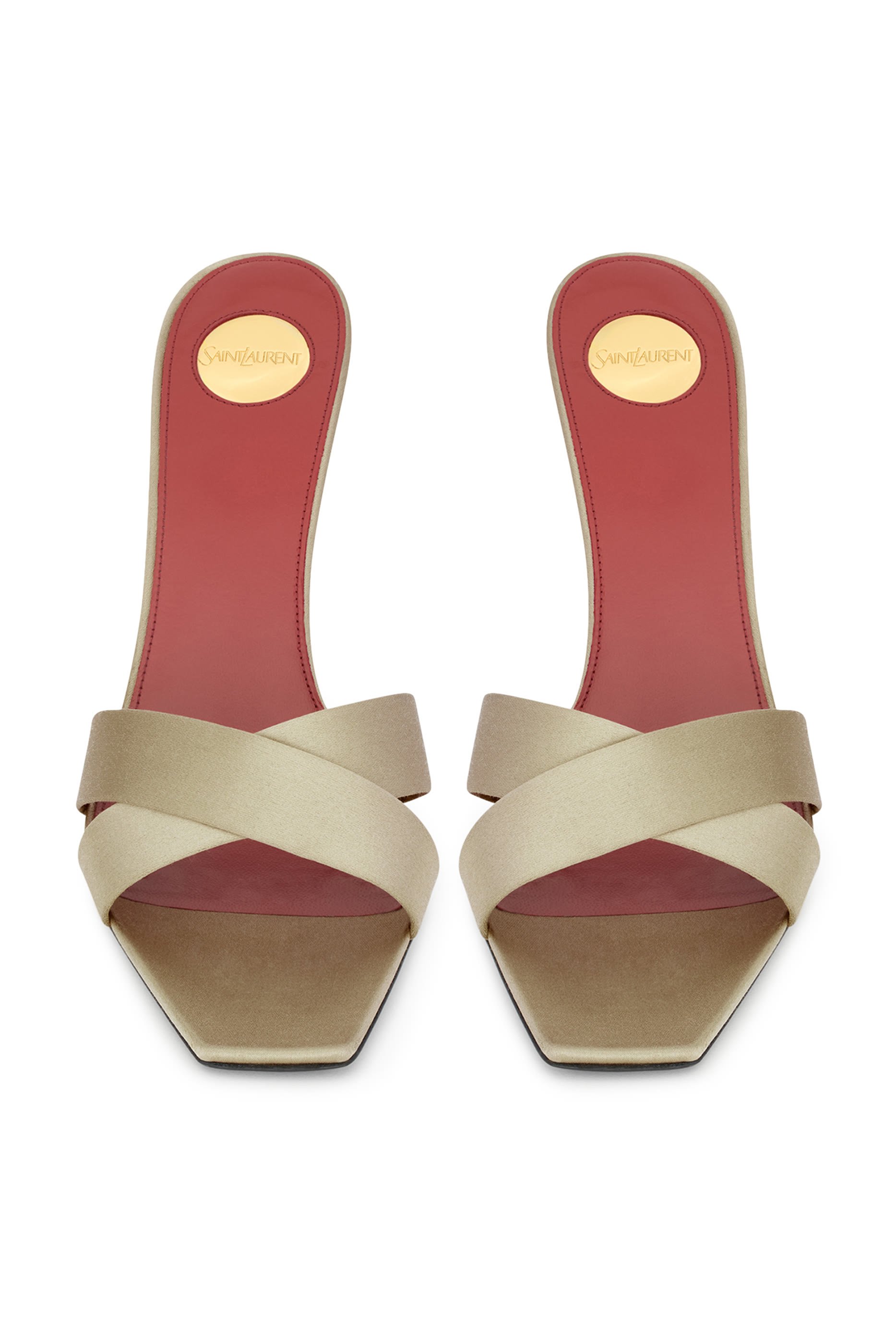 حذاء أوبيوم 85 مفتوح من الخلف كريب ساتان