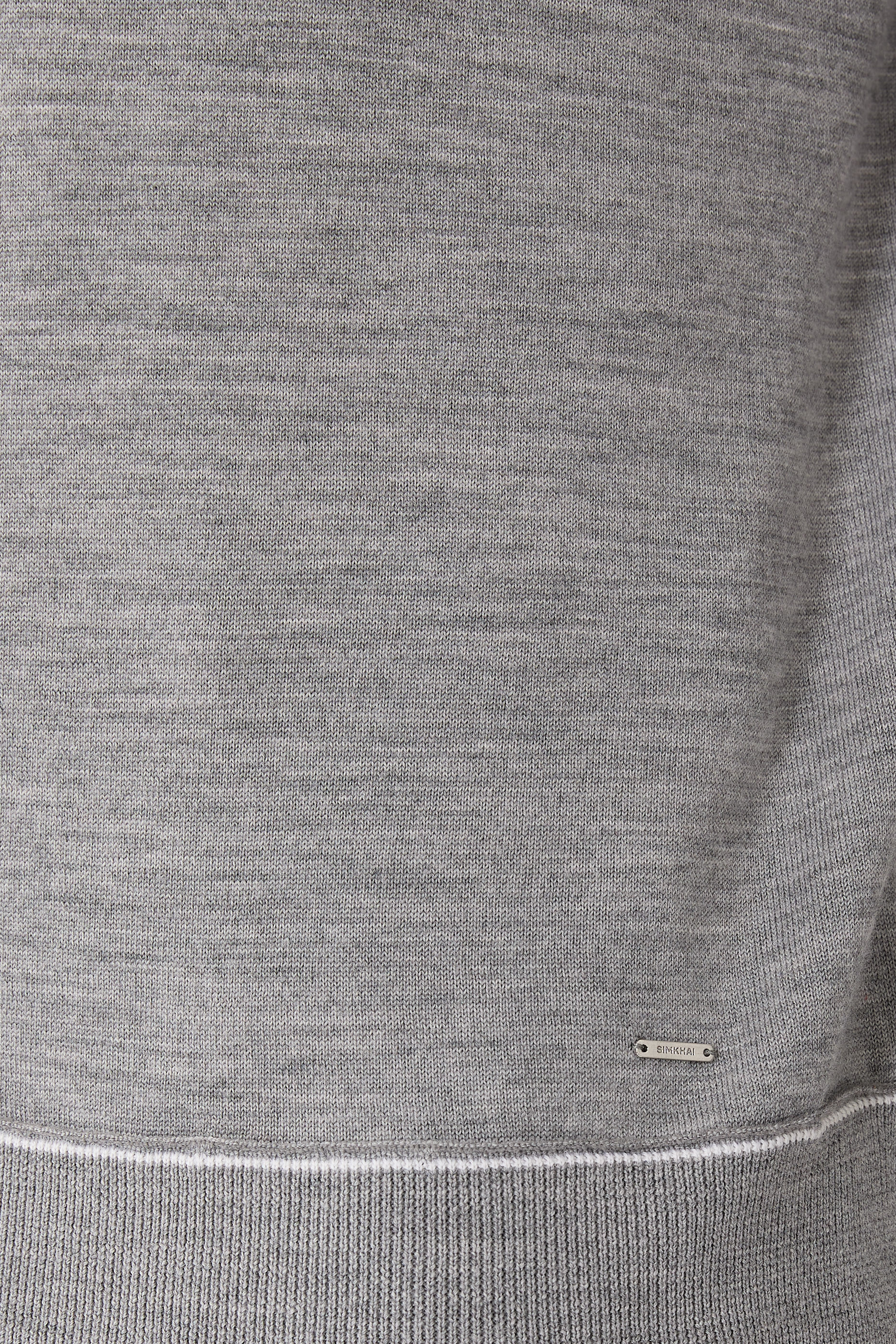 كنزة لويس مخططة صوف