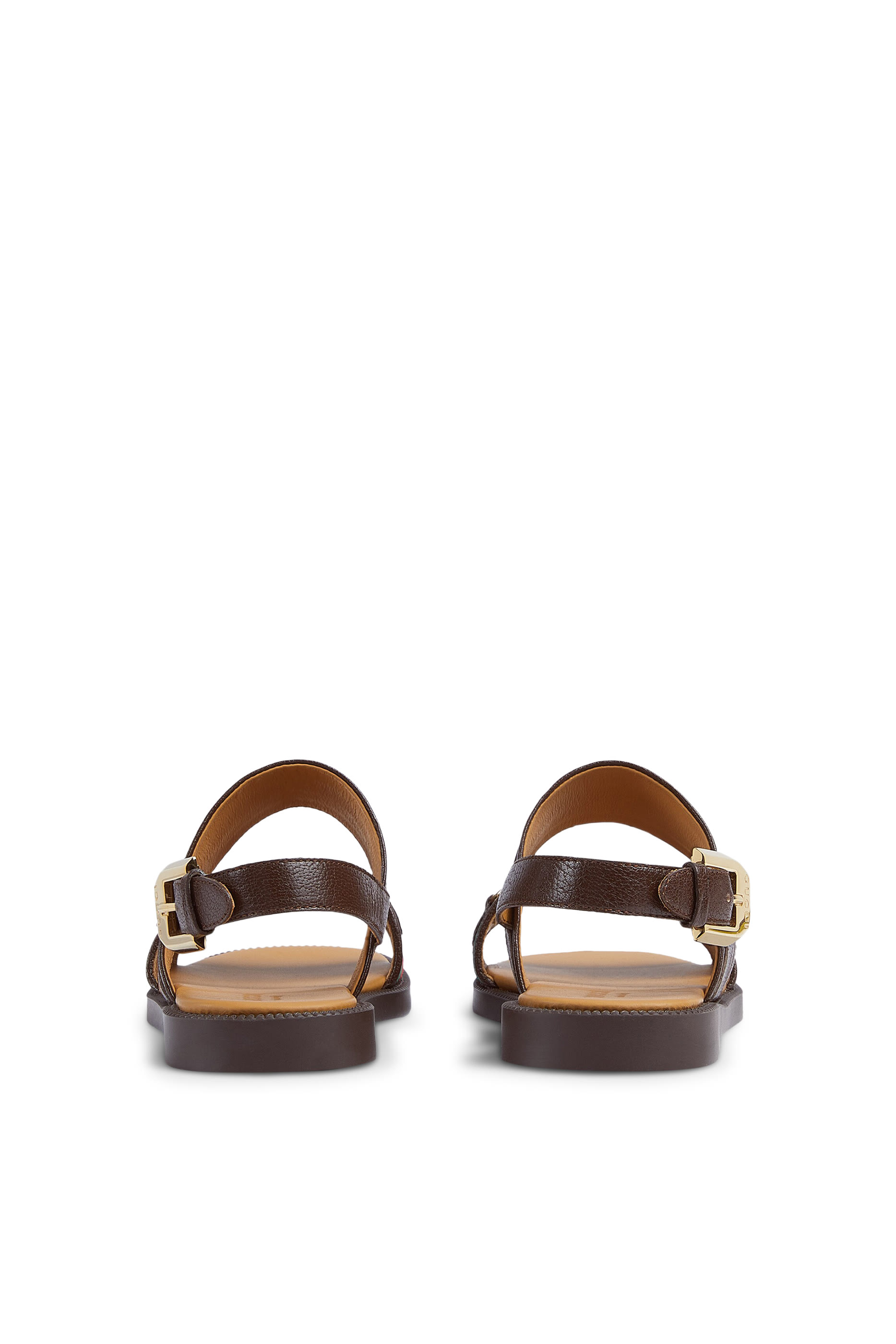 صندل للأطفال بشريط ويب وحلية لجام الحصان