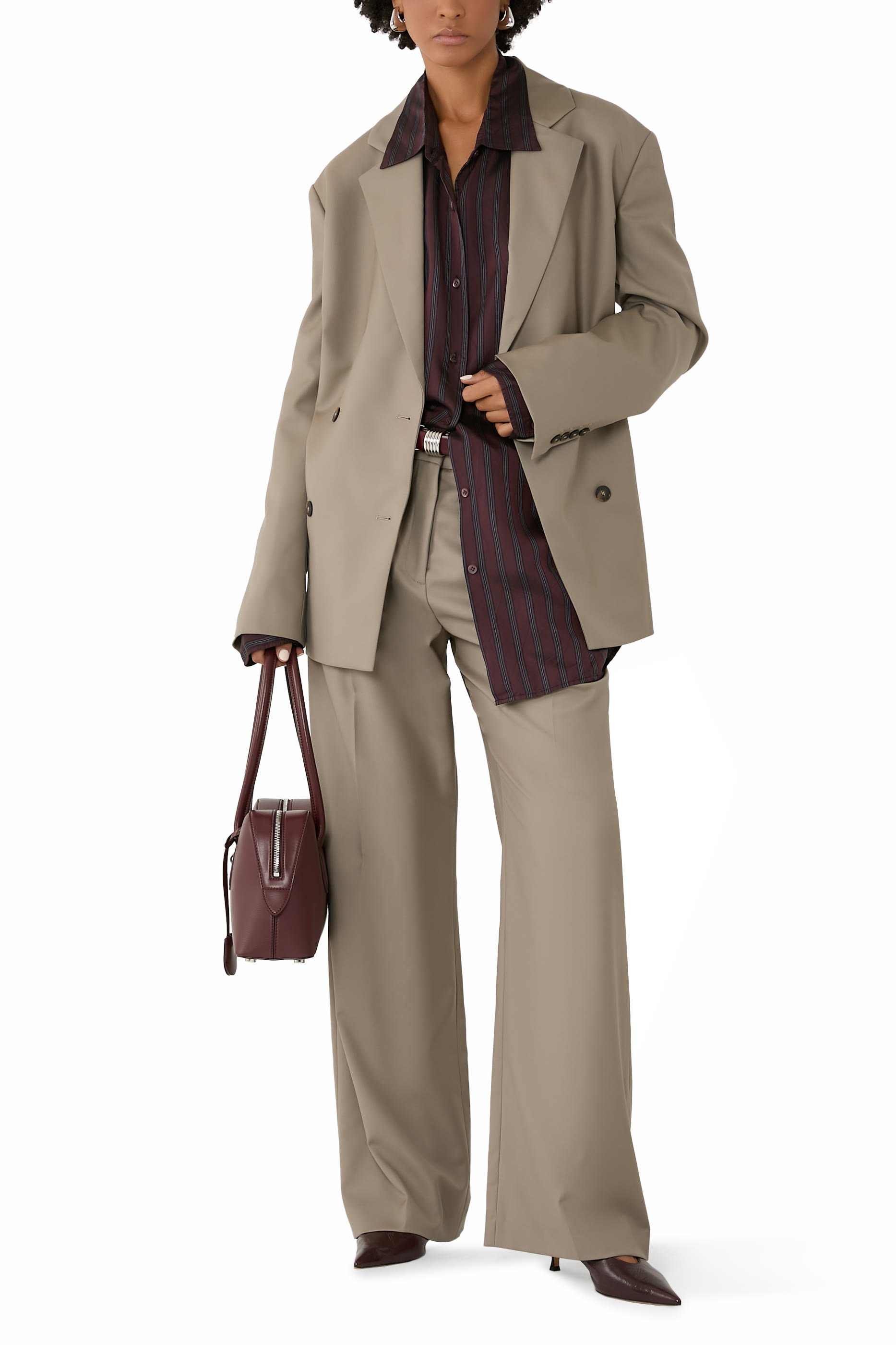 Sbiru Straight-Leg Trousers