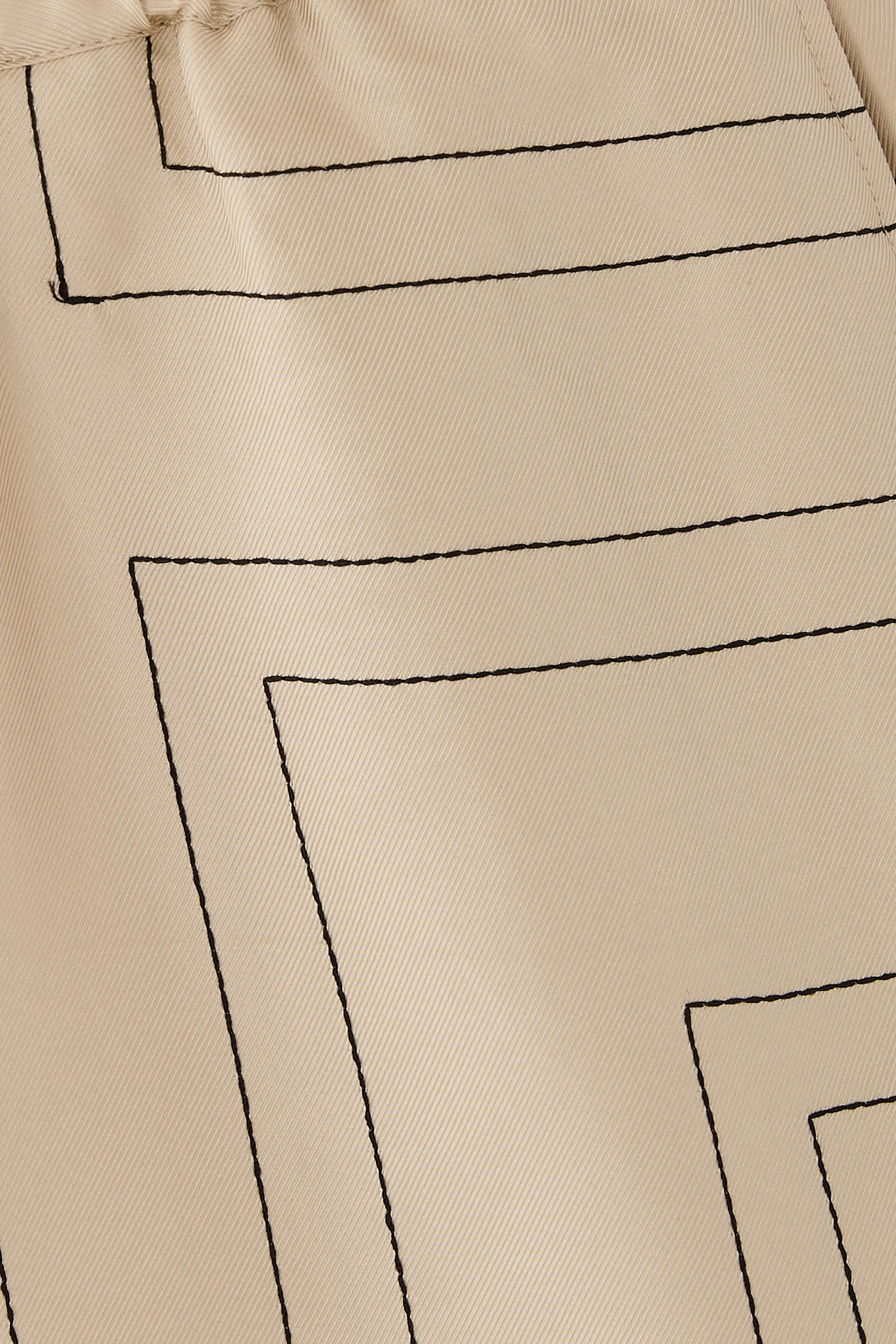 شورت بيجامة بشعار الماركة حرير