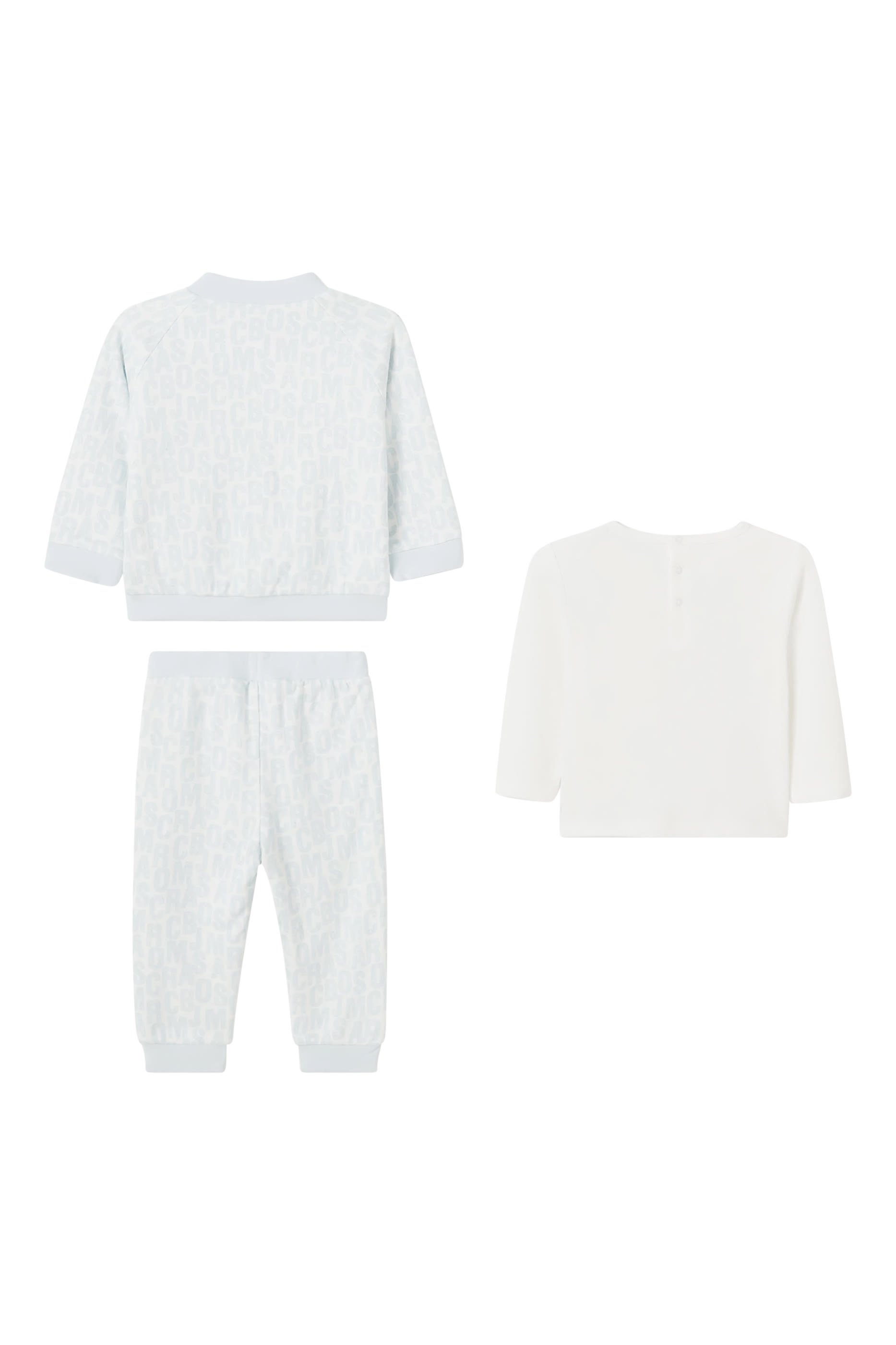 طقم بدلة رياضية بتصميم وجهين للأطفال، 3 قطع