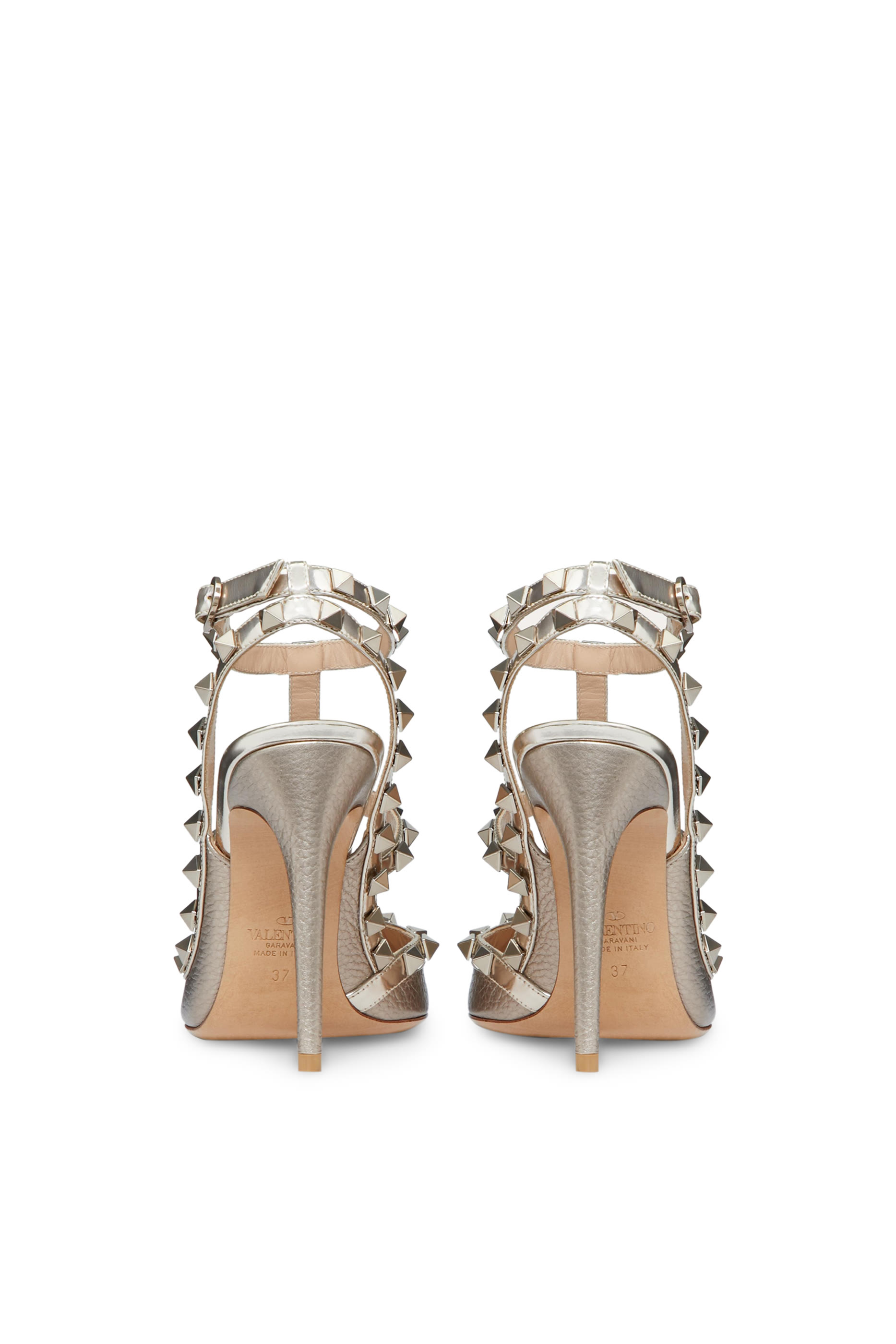 Rockstud Leather 100 Pumps