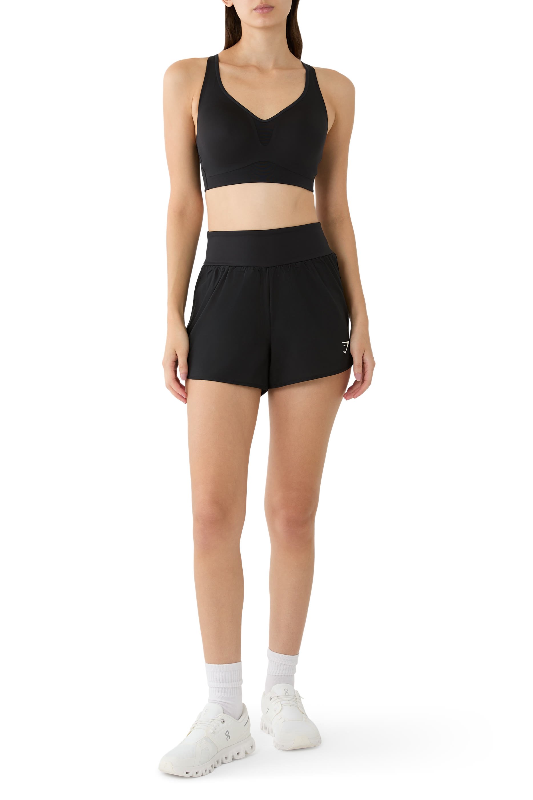 High Support V-Neck Sports Bra