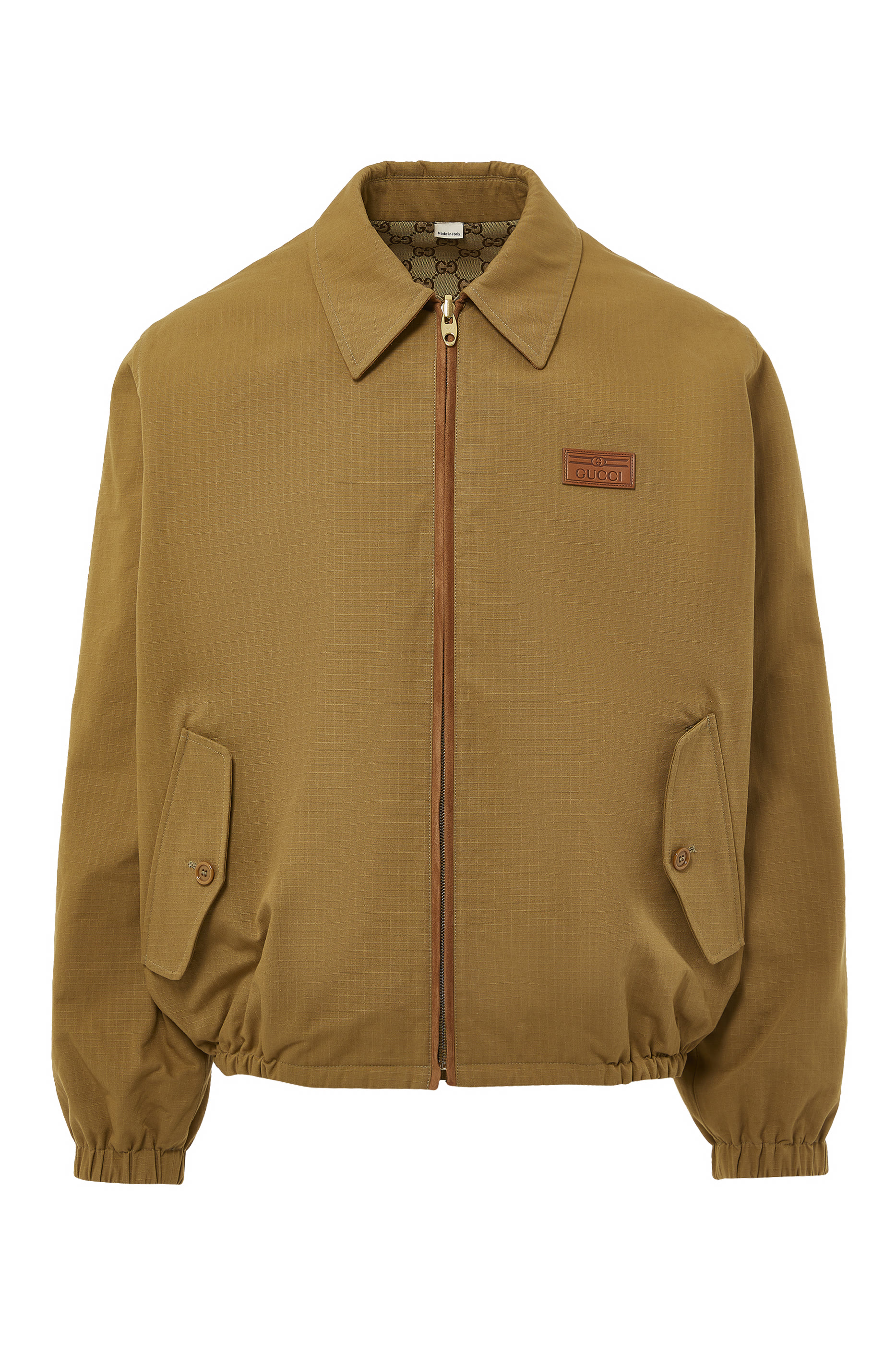 جاكيت بوجين بشعار الماركة GG