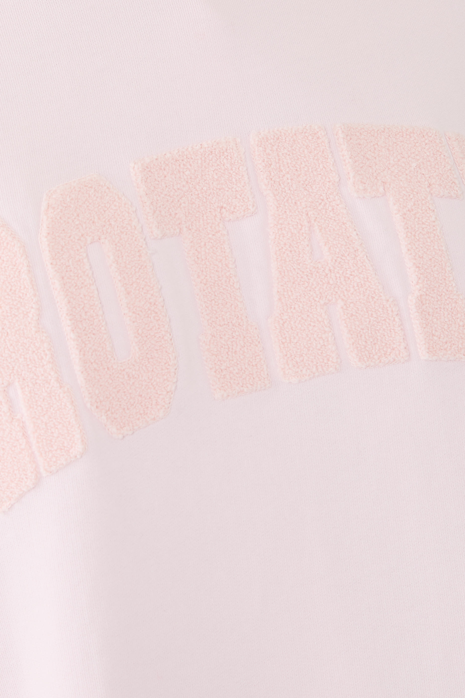 سويت شيرت بياقة ضيقة قماش ثقيل