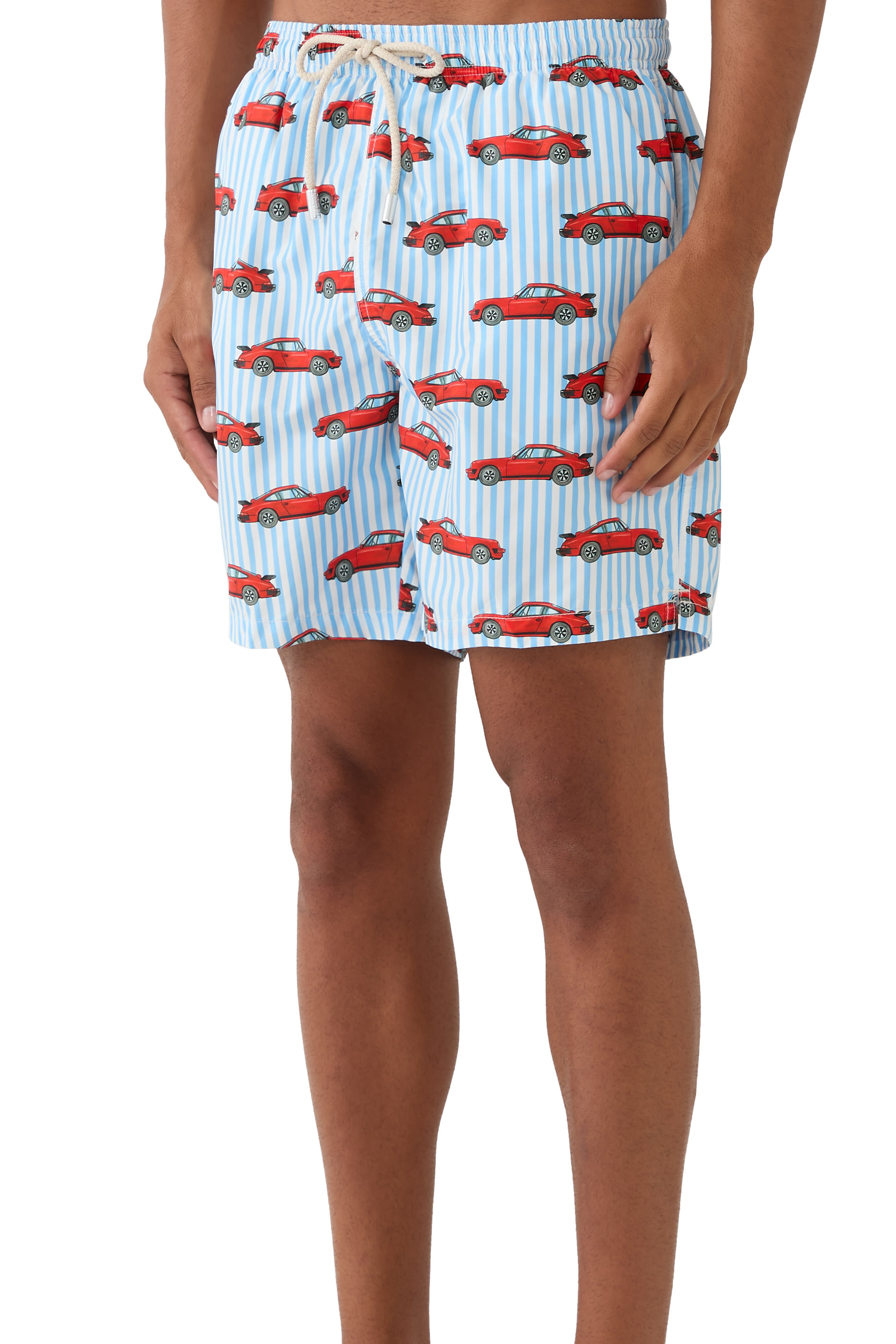 شورت سباحة بطبعة سيارات