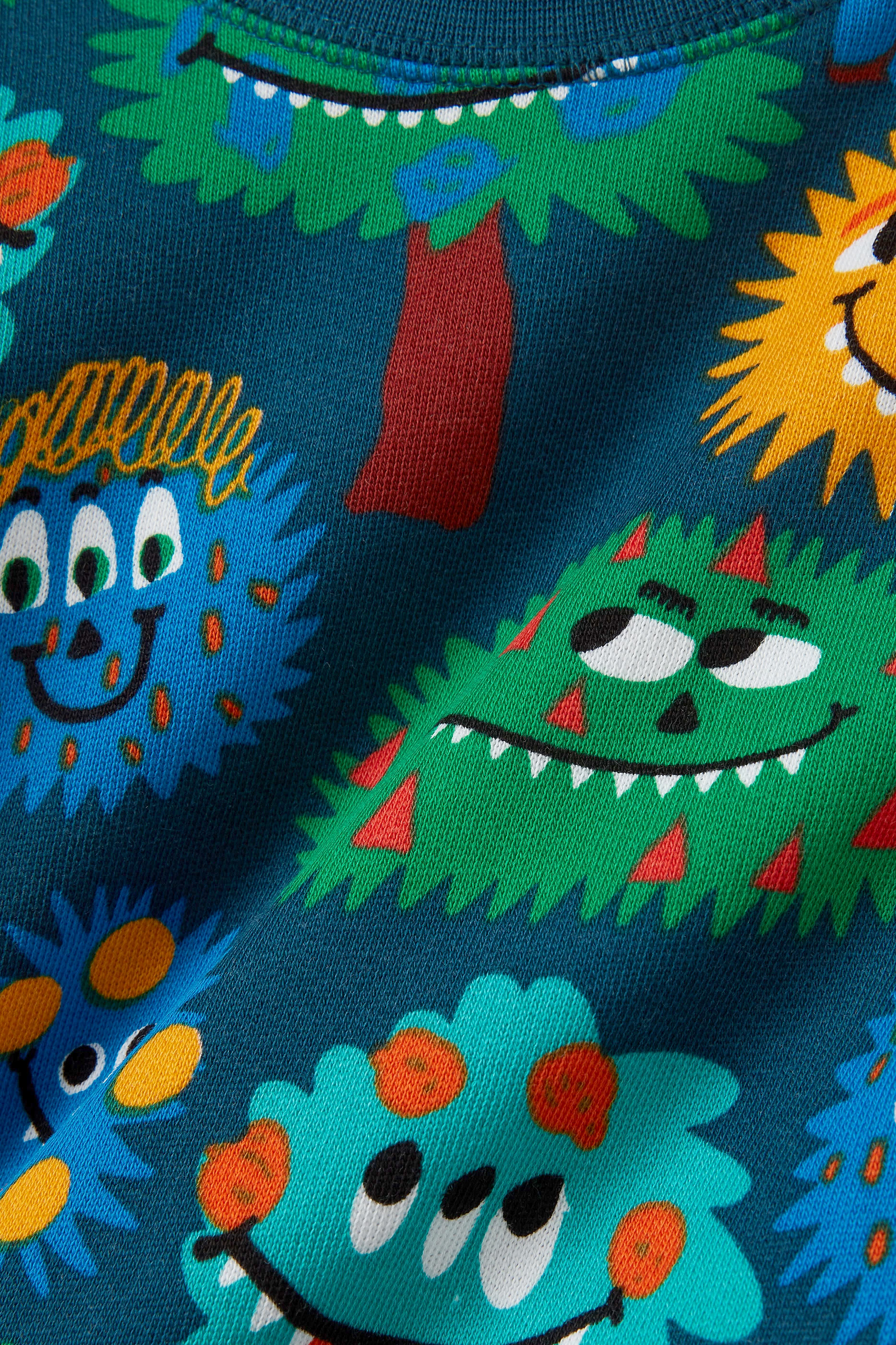 سويت شيرت قطن جرسيه للأطفال بطبعات