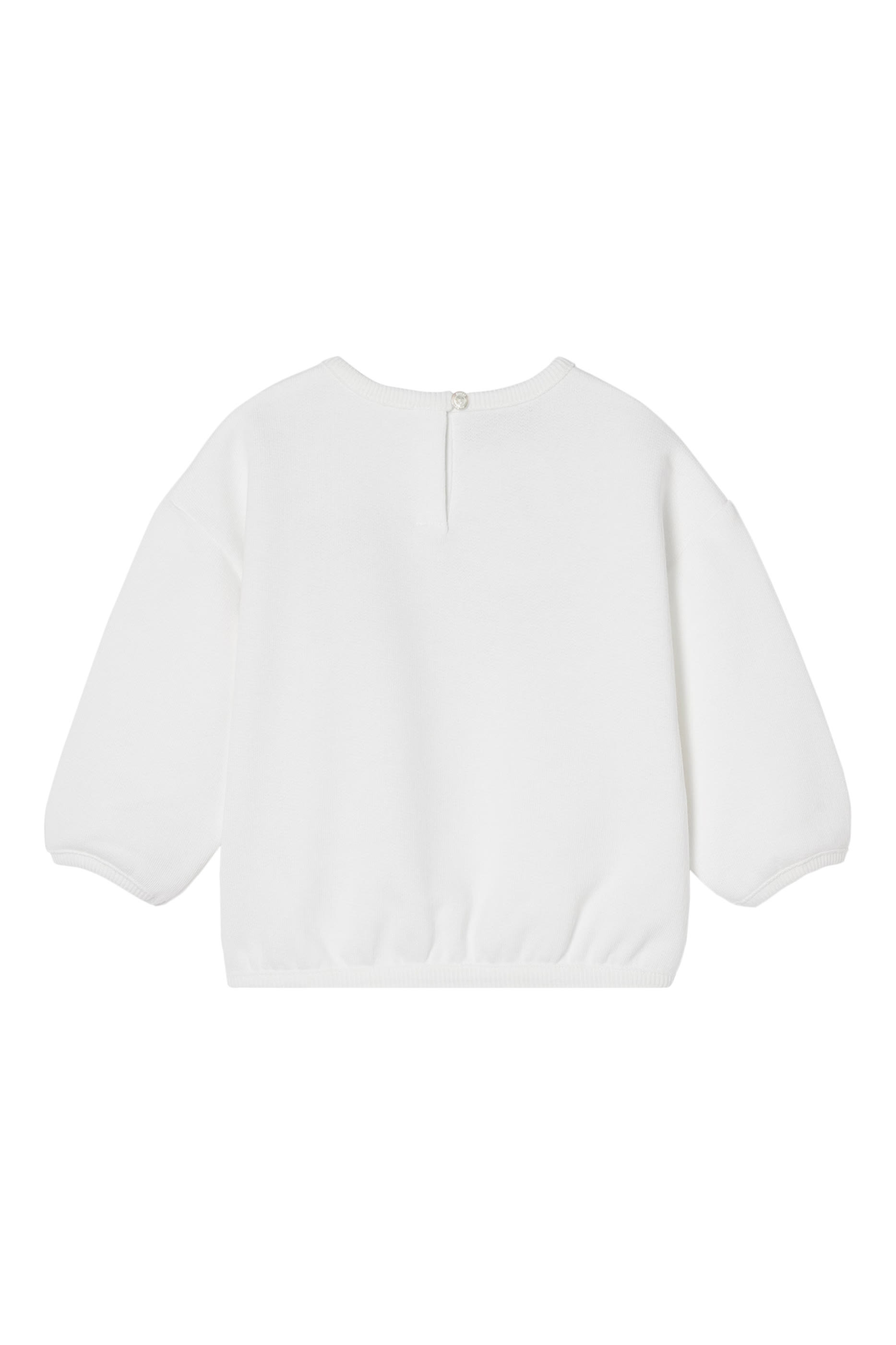 سويت شيرت بشعار الماركة قطن للأطفال