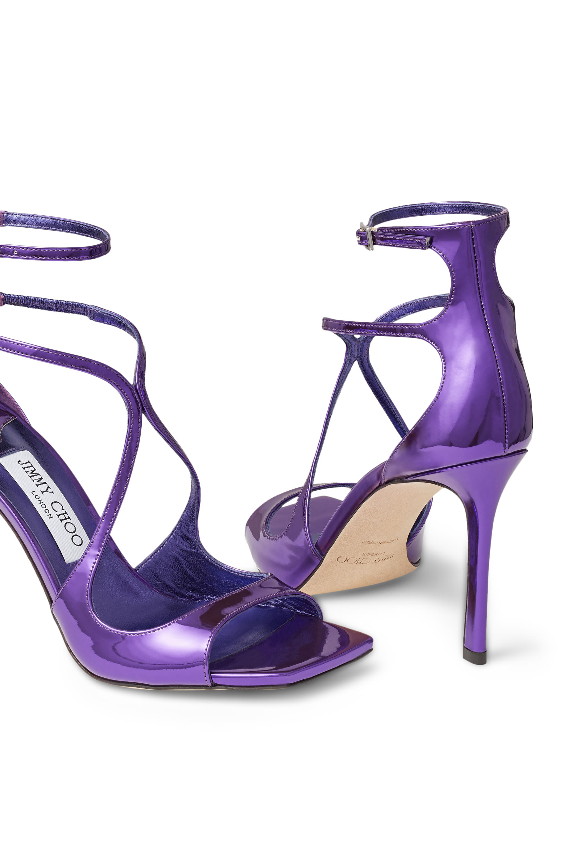 صندل آزيا جلد بكعب 95 مم