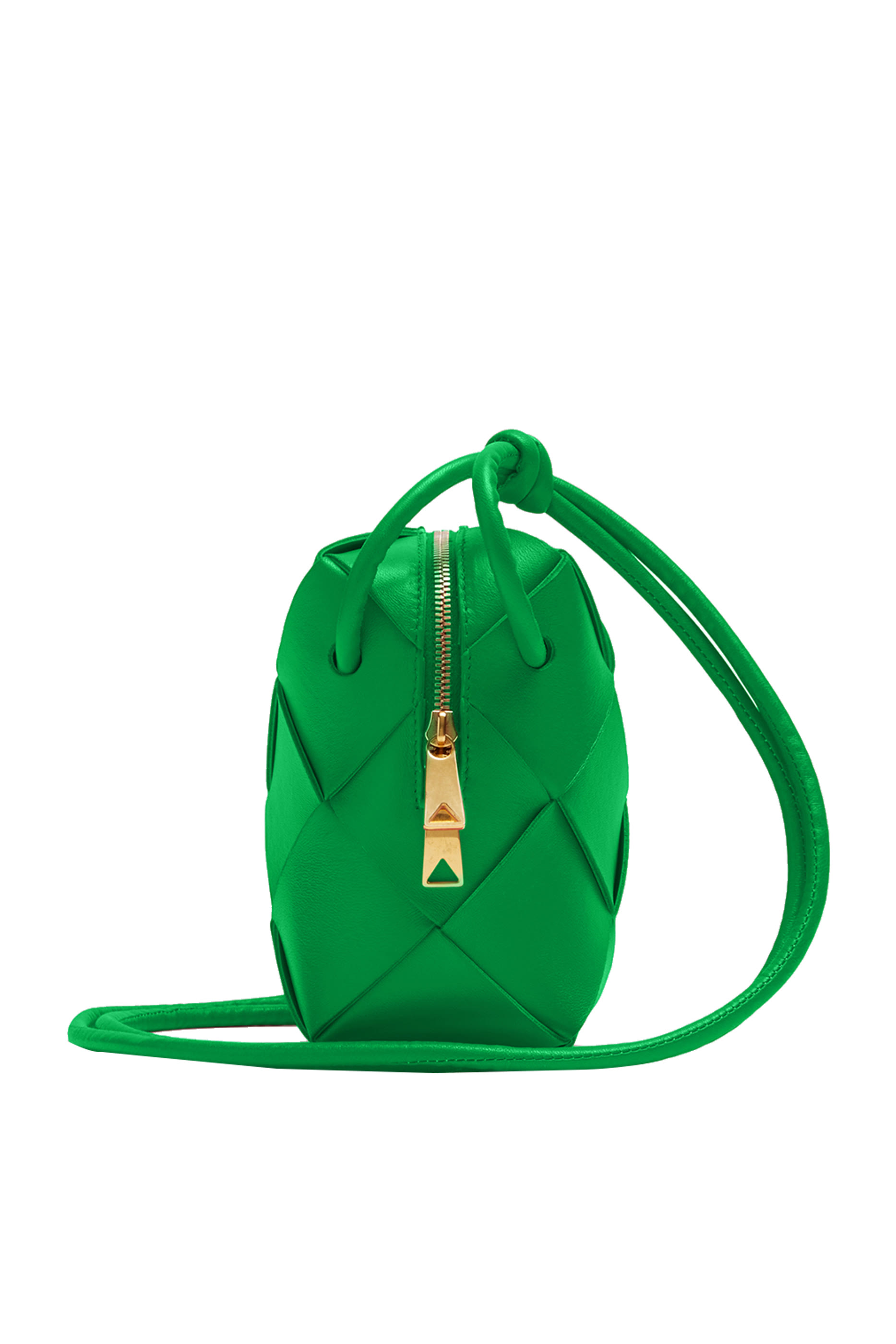 حقيبة كروس كاسيت صغيرة بتصميم مجدول