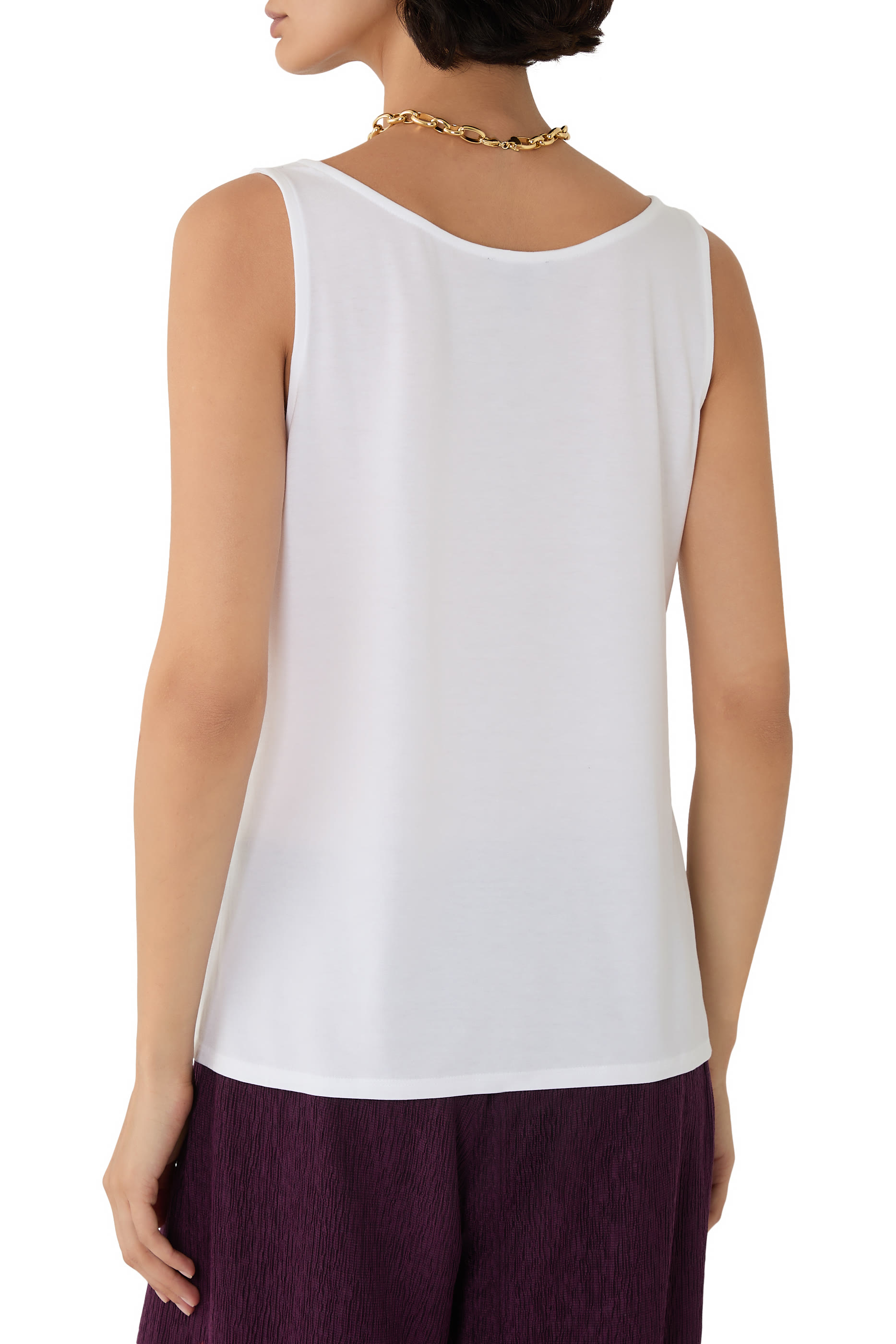 Fine Jersey Scoop Neck Tank