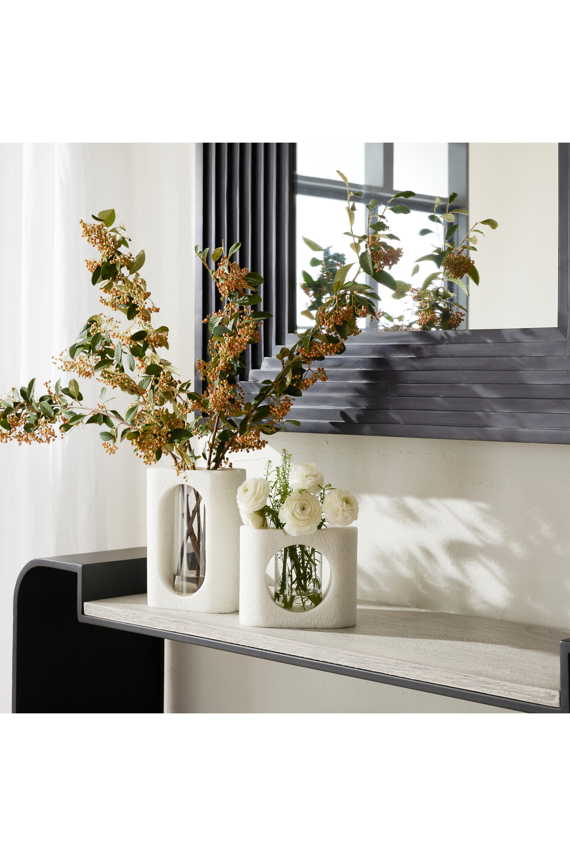 طقم مزهريات إميلي، قطعتين