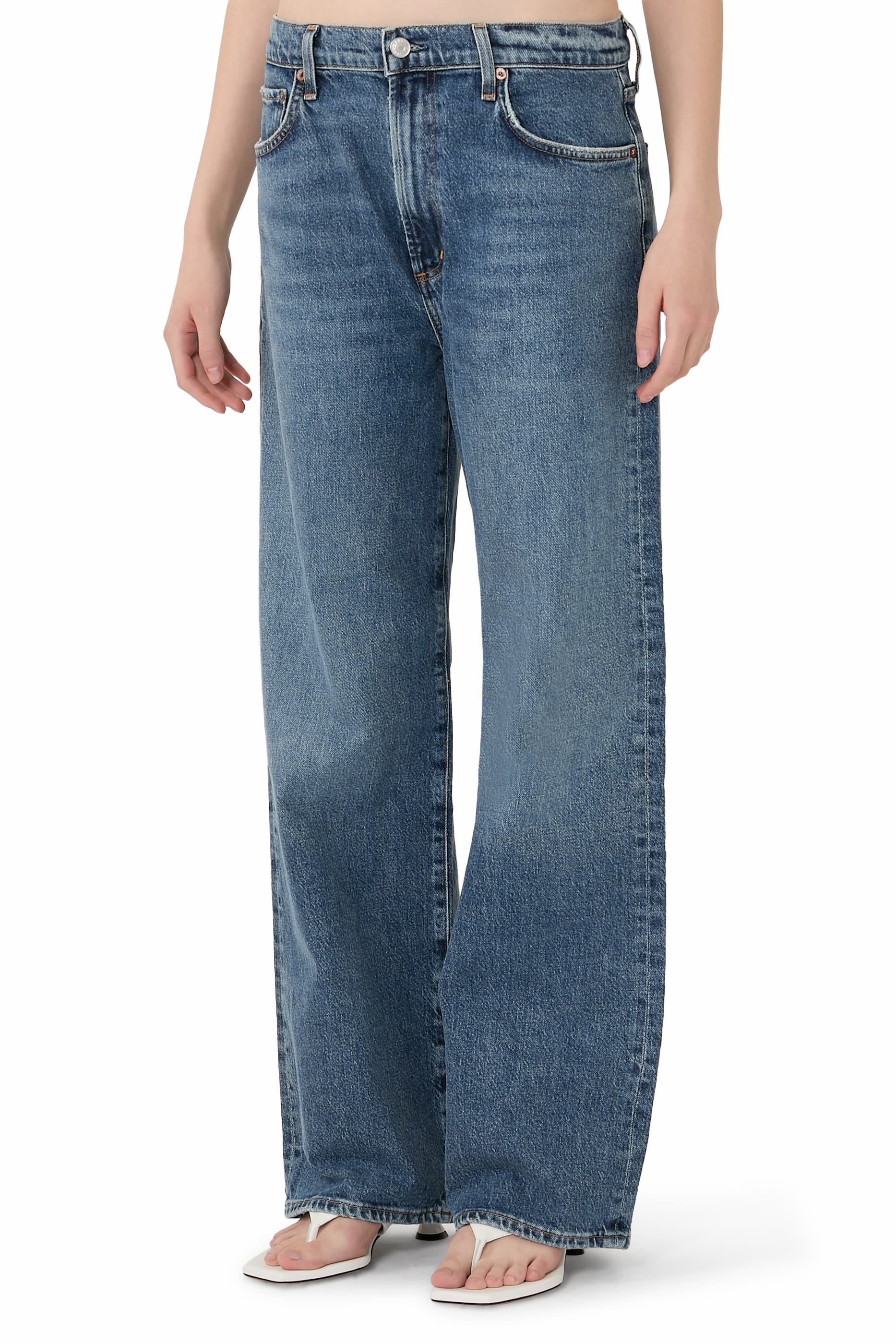 Harper Relaxed Straight Jeans