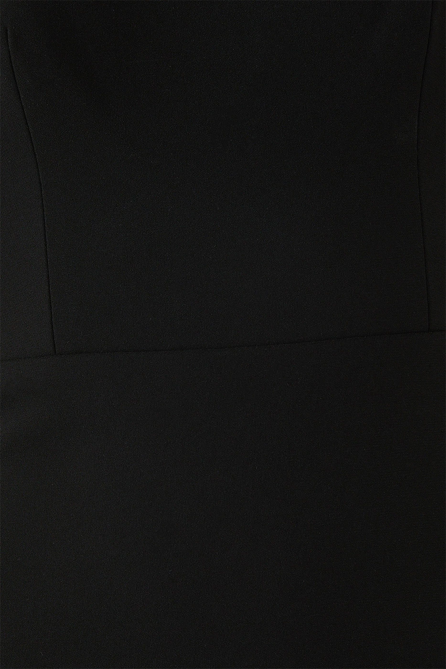 فستان بلا حمالات كريب