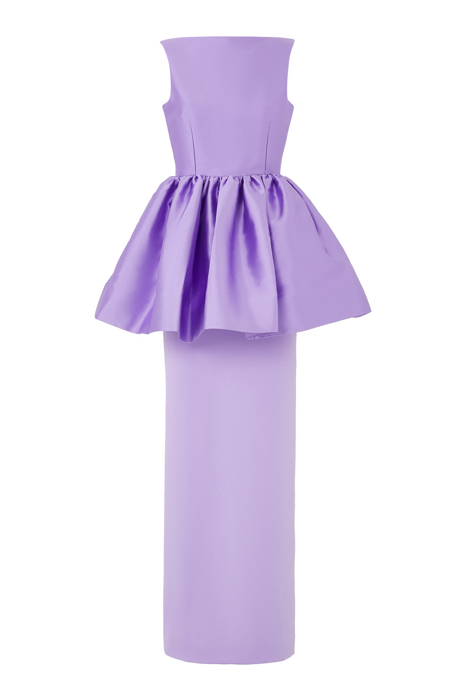 فستان ألدا طويل بكشكش