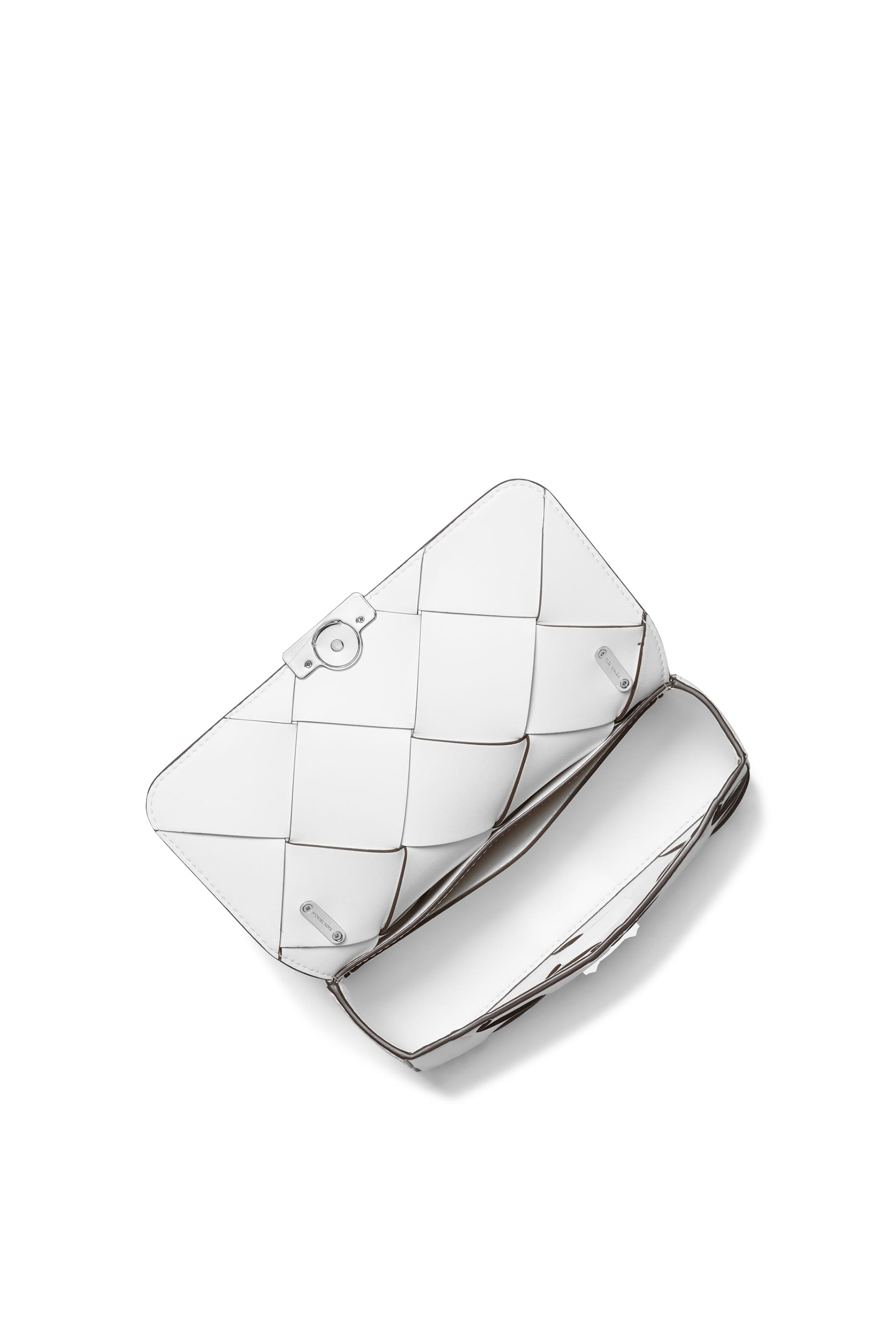 حقيبة كتف تريبيكا صغيرة جلد مجدول