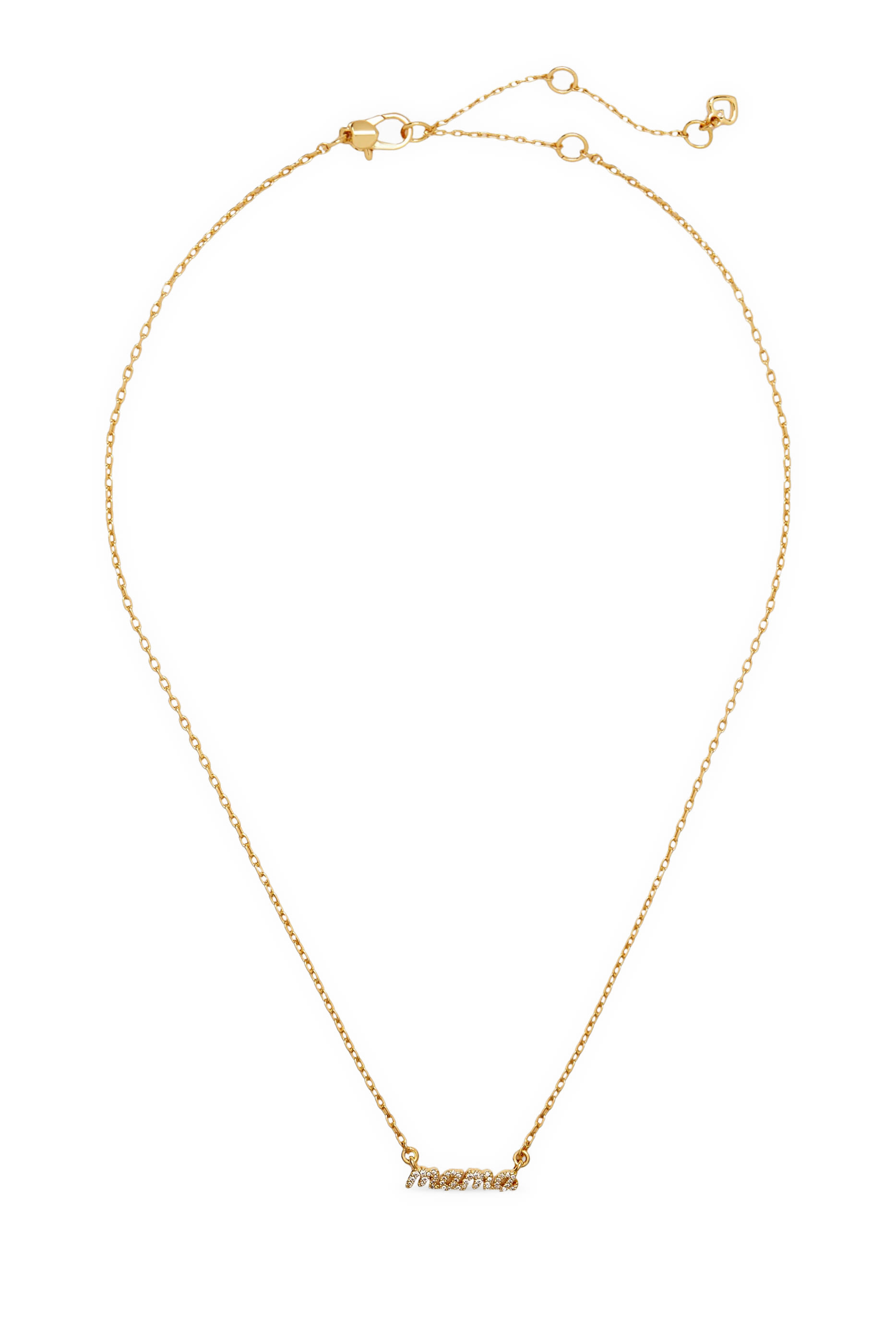 قلادة ماما سيد بحلية مرصعة بأحجار زركونا مكعبة، نحاس