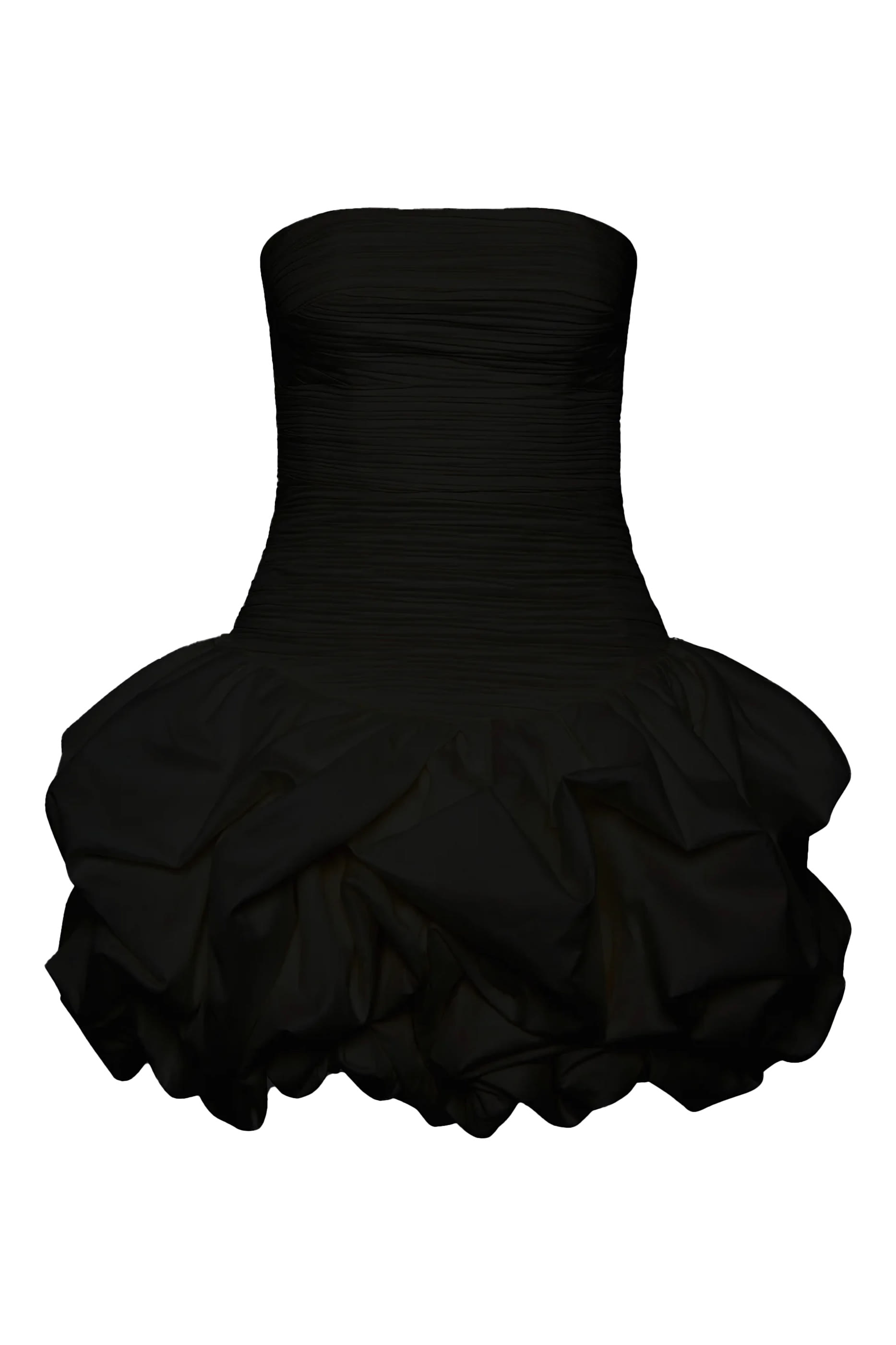 فستان فيوليت قصير  بحافة واسعة