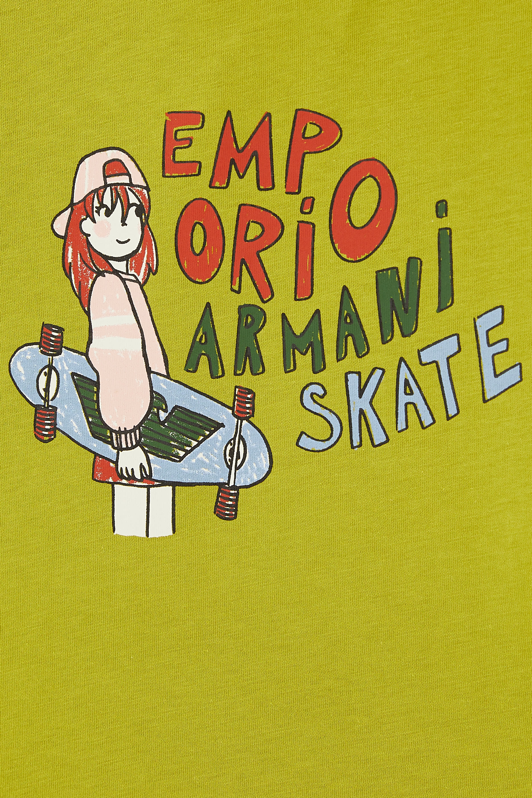 تيشيرت قطن بطبعات غرافيك للأطفال