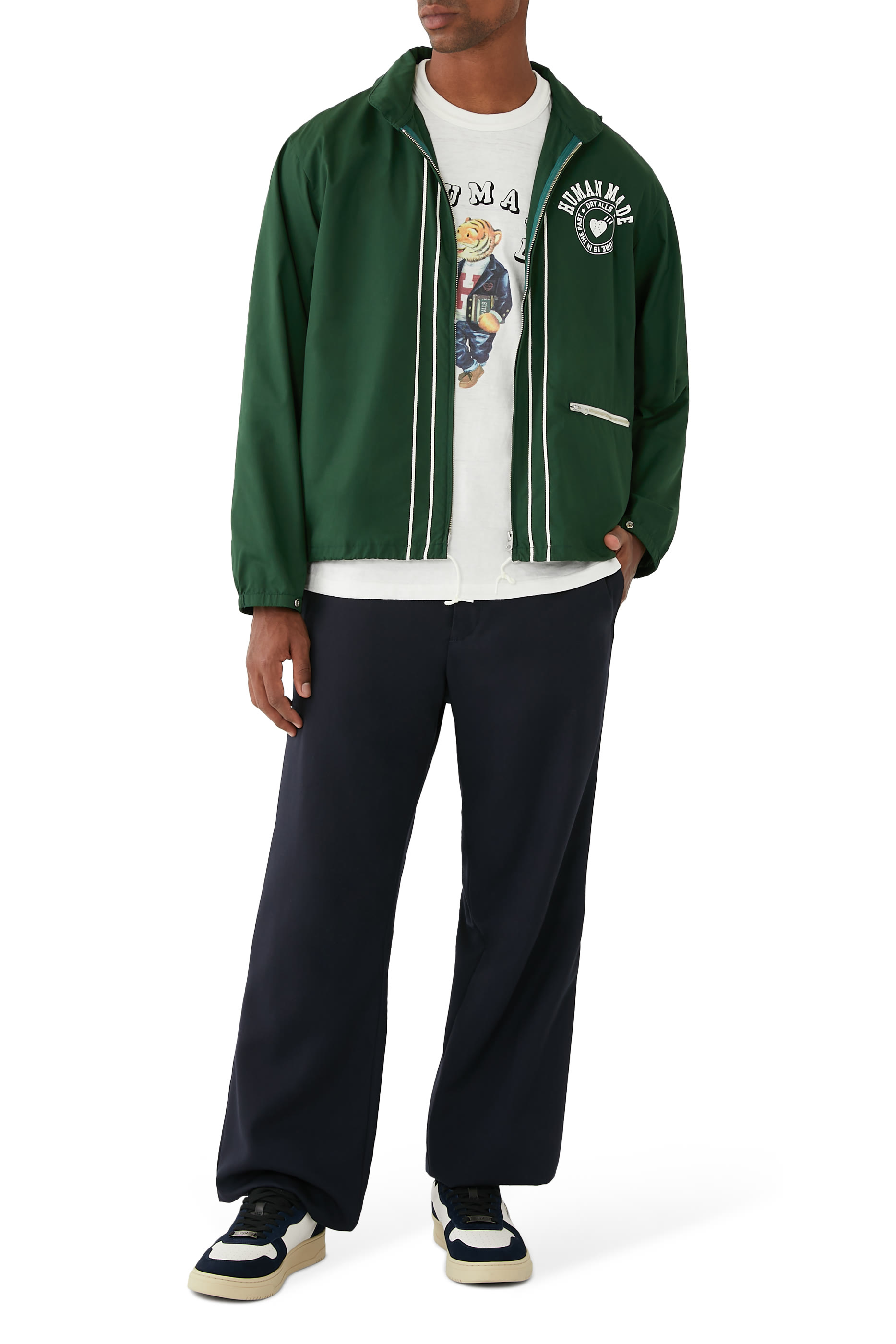 جاكيت بأكمام طويلة قطن