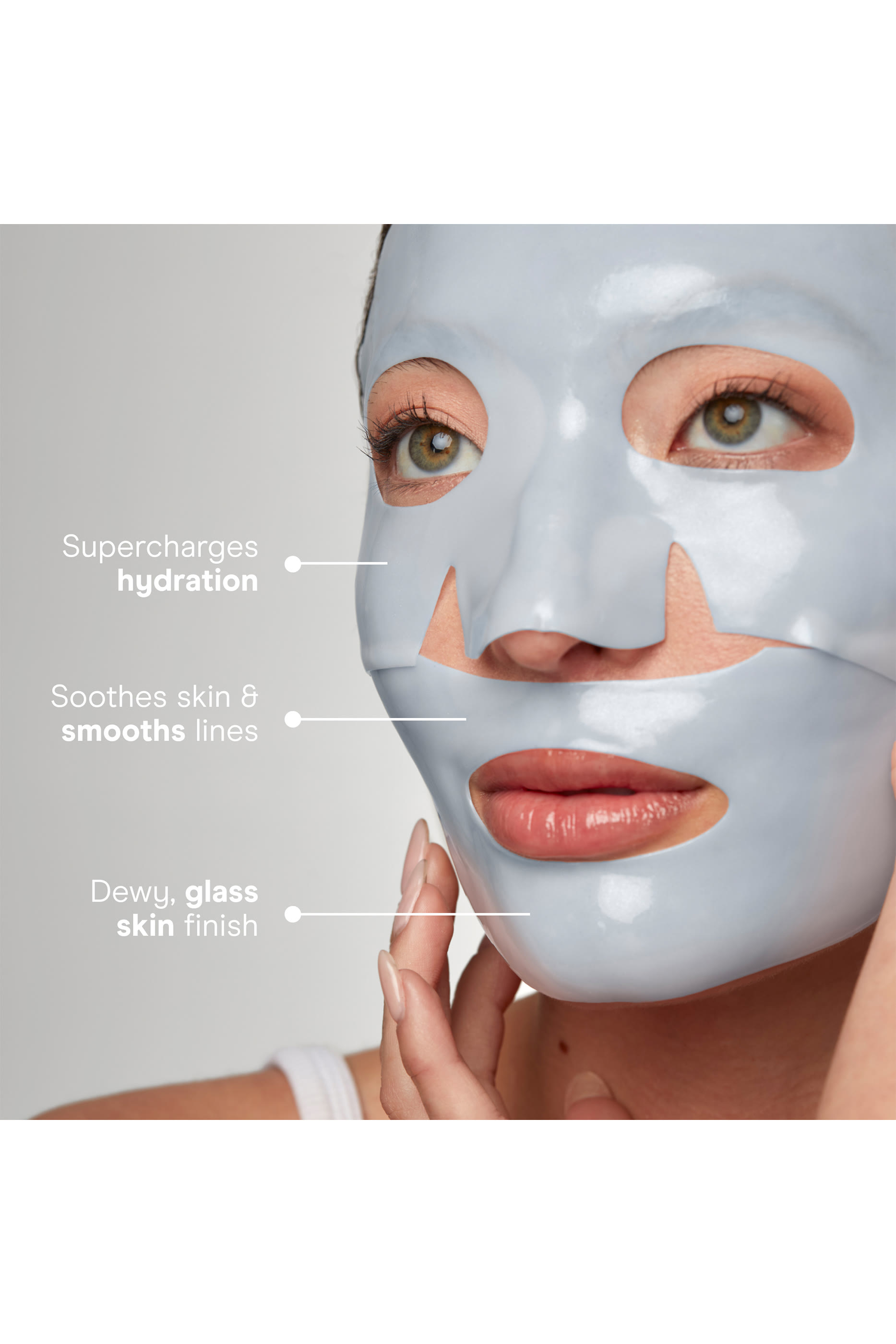 مجموعة أقنعة ايون بليكس بقوام جل مائي لتنشيط البشرة، (عبوة من 5 قطع)