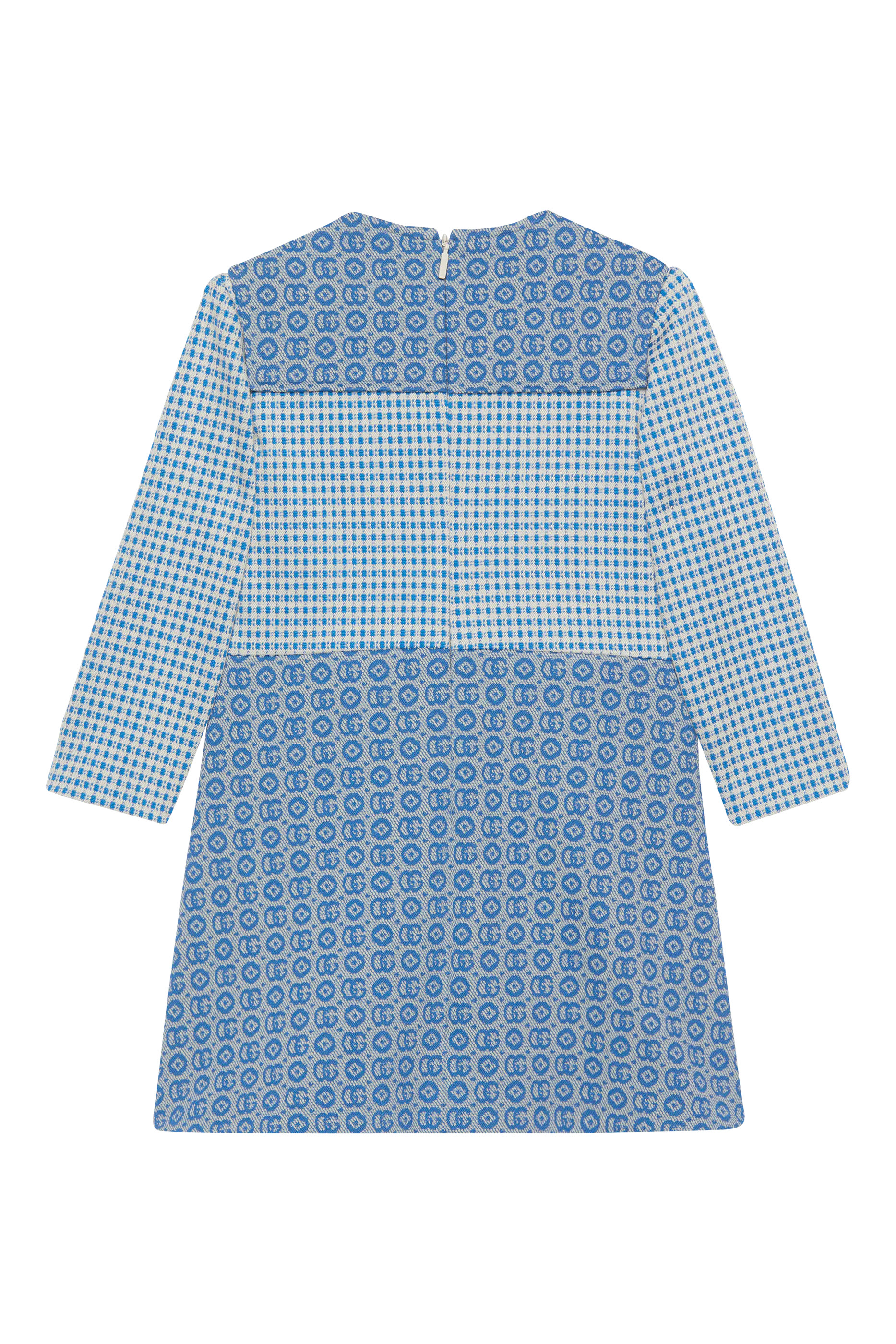 فستان جرسيه بحرفي شعار الماركة للأطفال