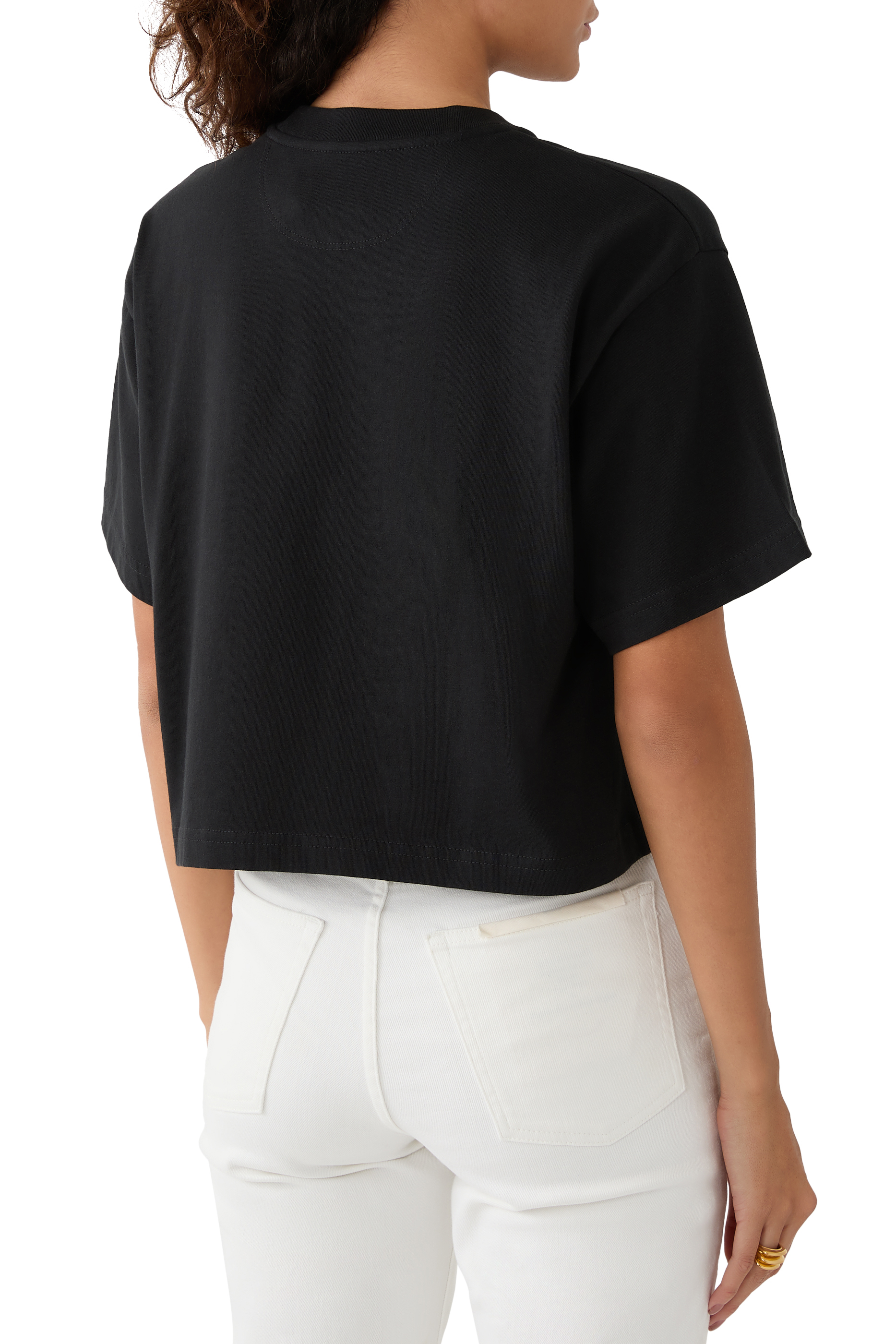 تيشيرت بقصة قصيرة بطبعة ثعبان للعام الجديد