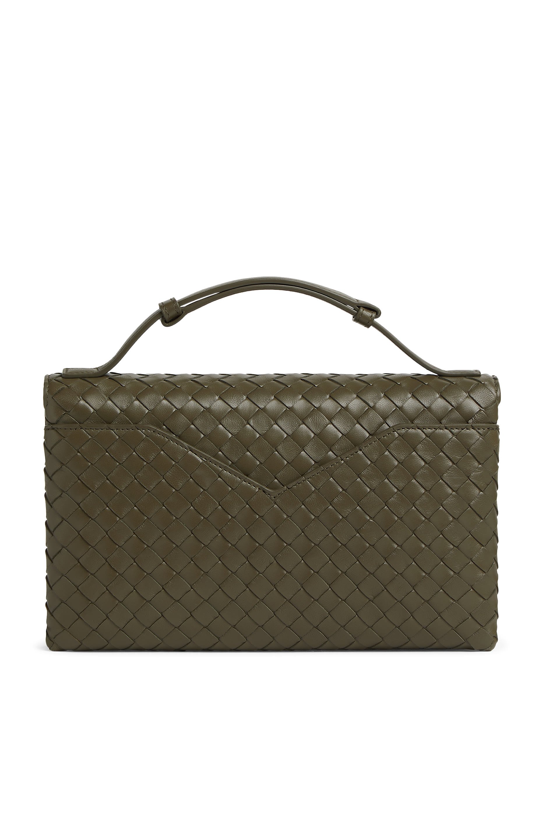 حقيبة بقفل بتصميم عقدة